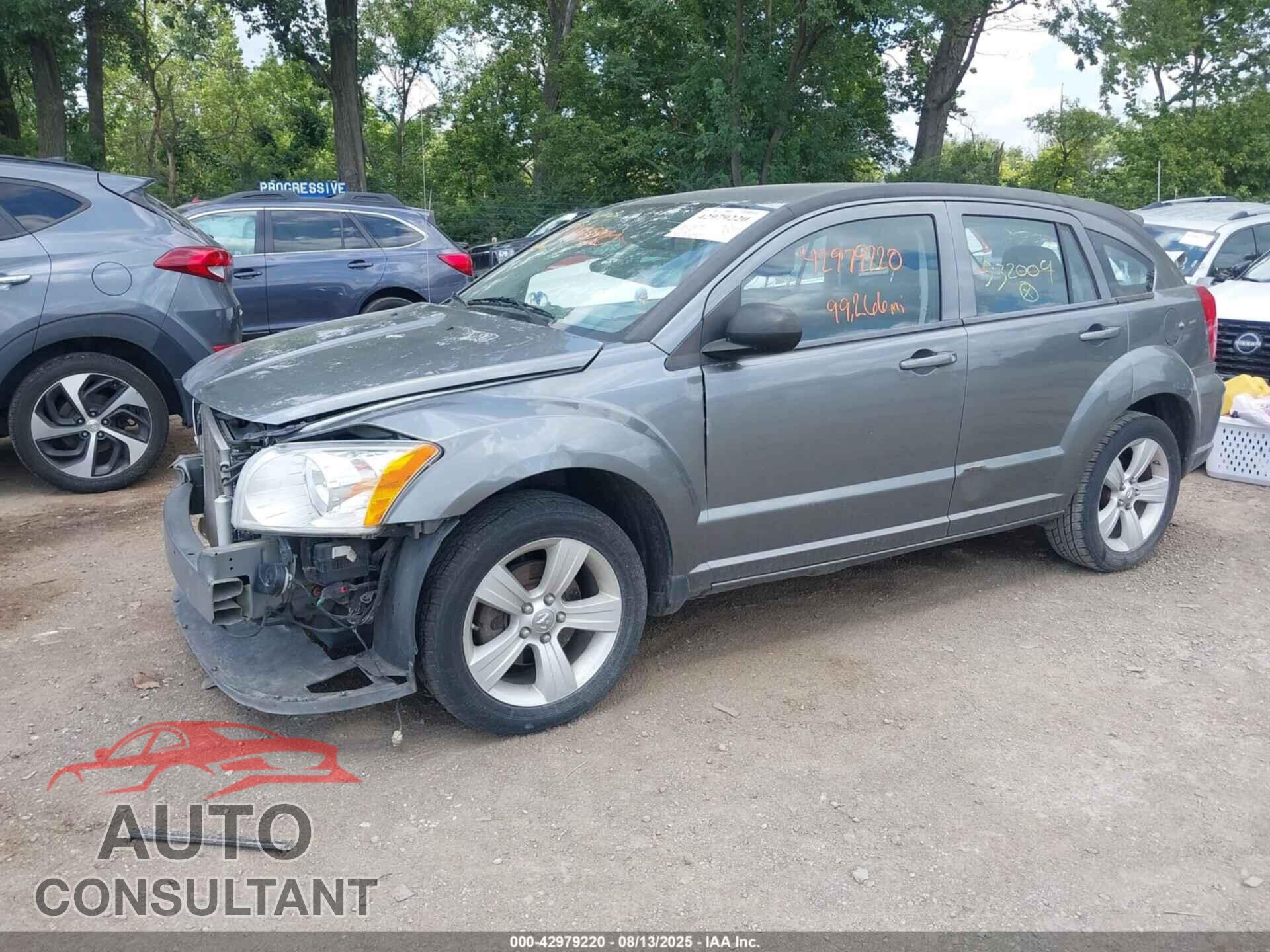 DODGE CALIBER 2012 - 1C3CDWDA1CD532009