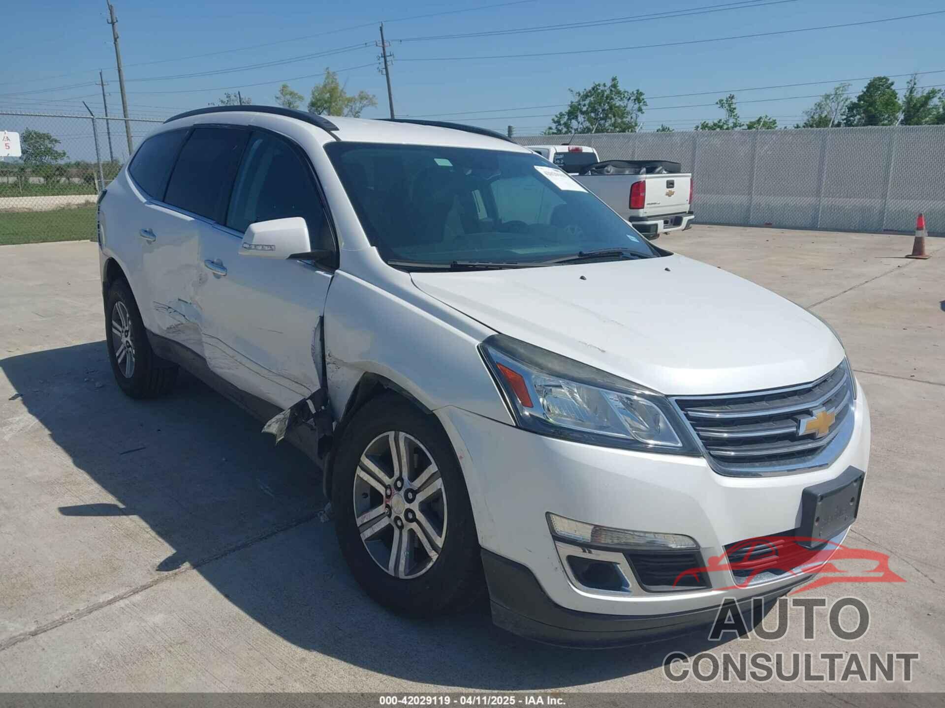 CHEVROLET TRAVERSE 2016 - 1GNKRGKDXGJ265625