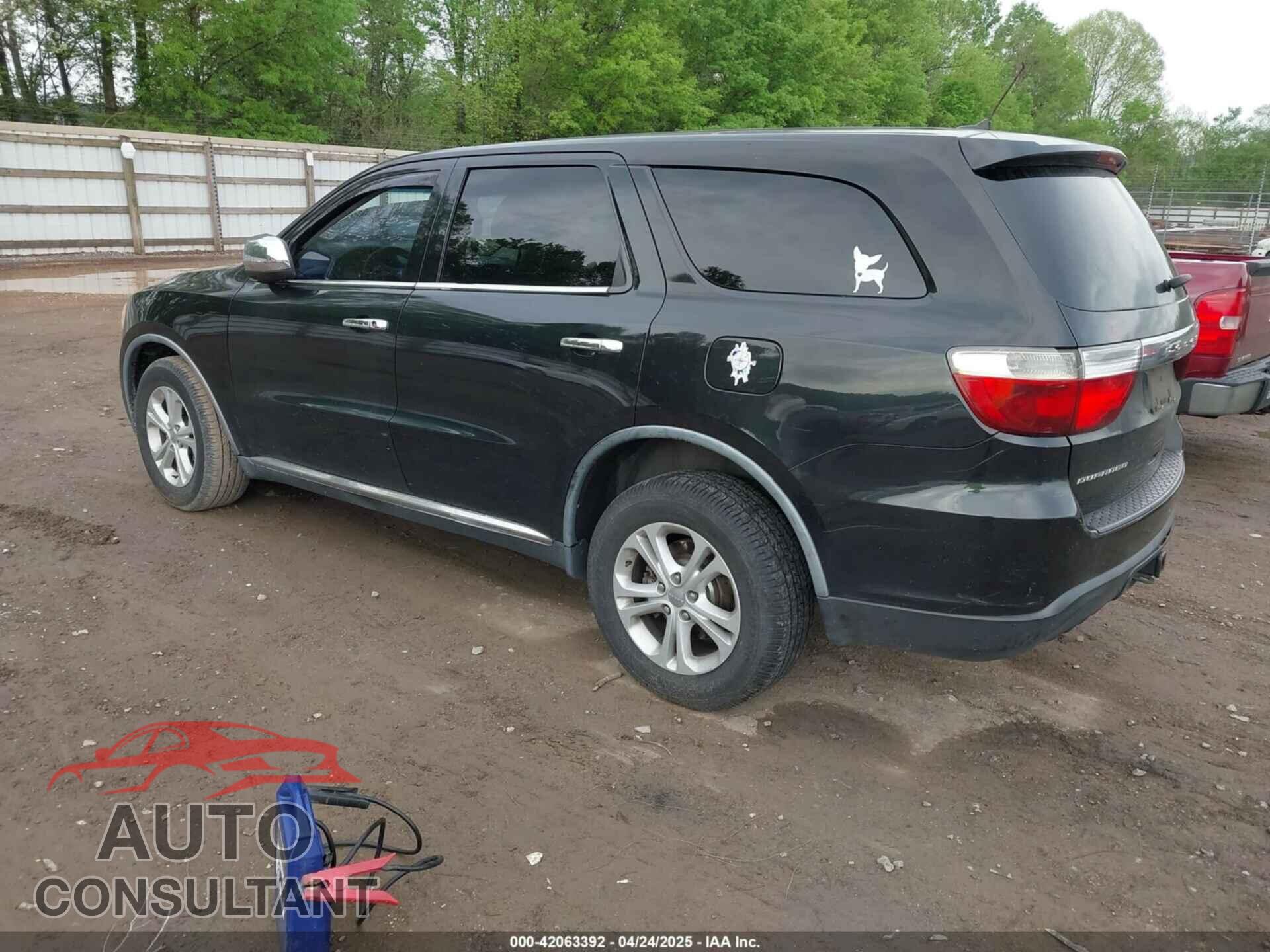 DODGE DURANGO 2012 - 1C4RDHAG2CC152208