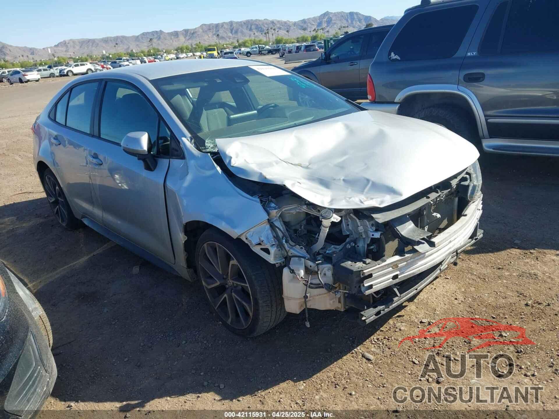 TOYOTA COROLLA 2020 - 5YFS4RCE5LP016441