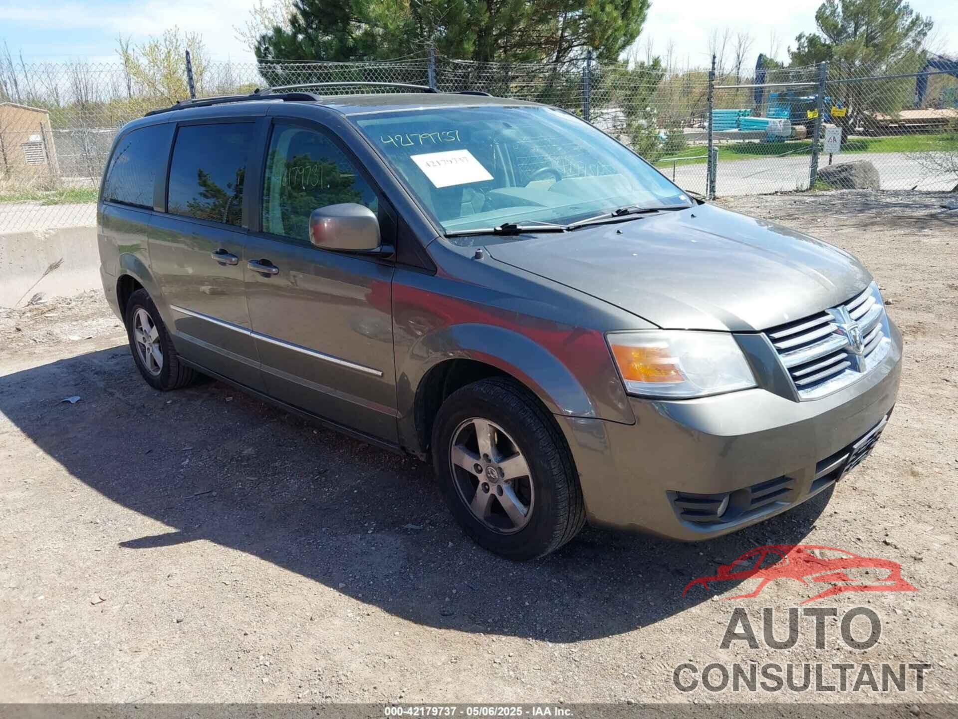 DODGE GRAND CARAVAN 2010 - 2D4RN5D1XAR293862
