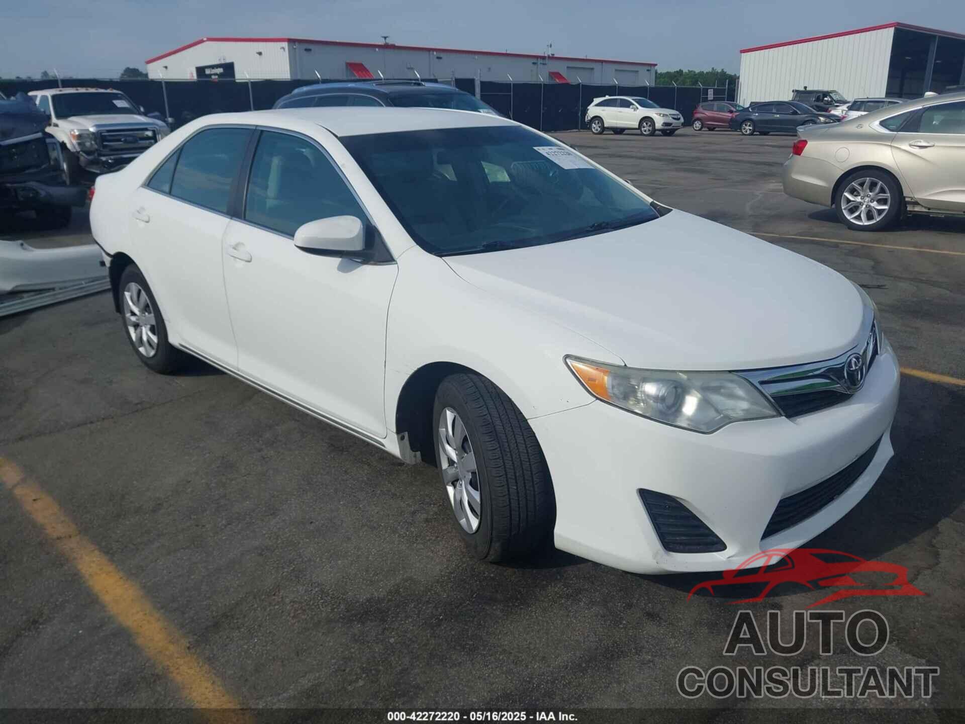 TOYOTA CAMRY 2013 - 4T4BF1FK0DR291556
