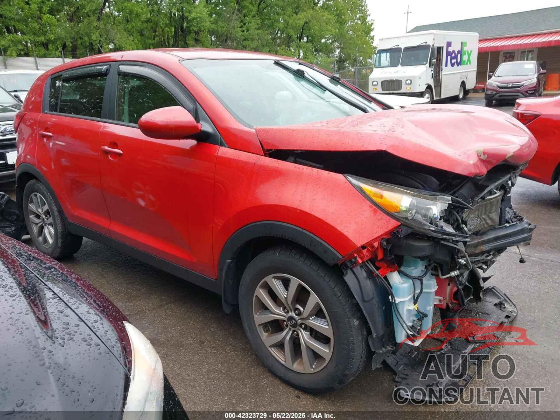 KIA SPORTAGE 2014 - KNDPB3AC1E7586225