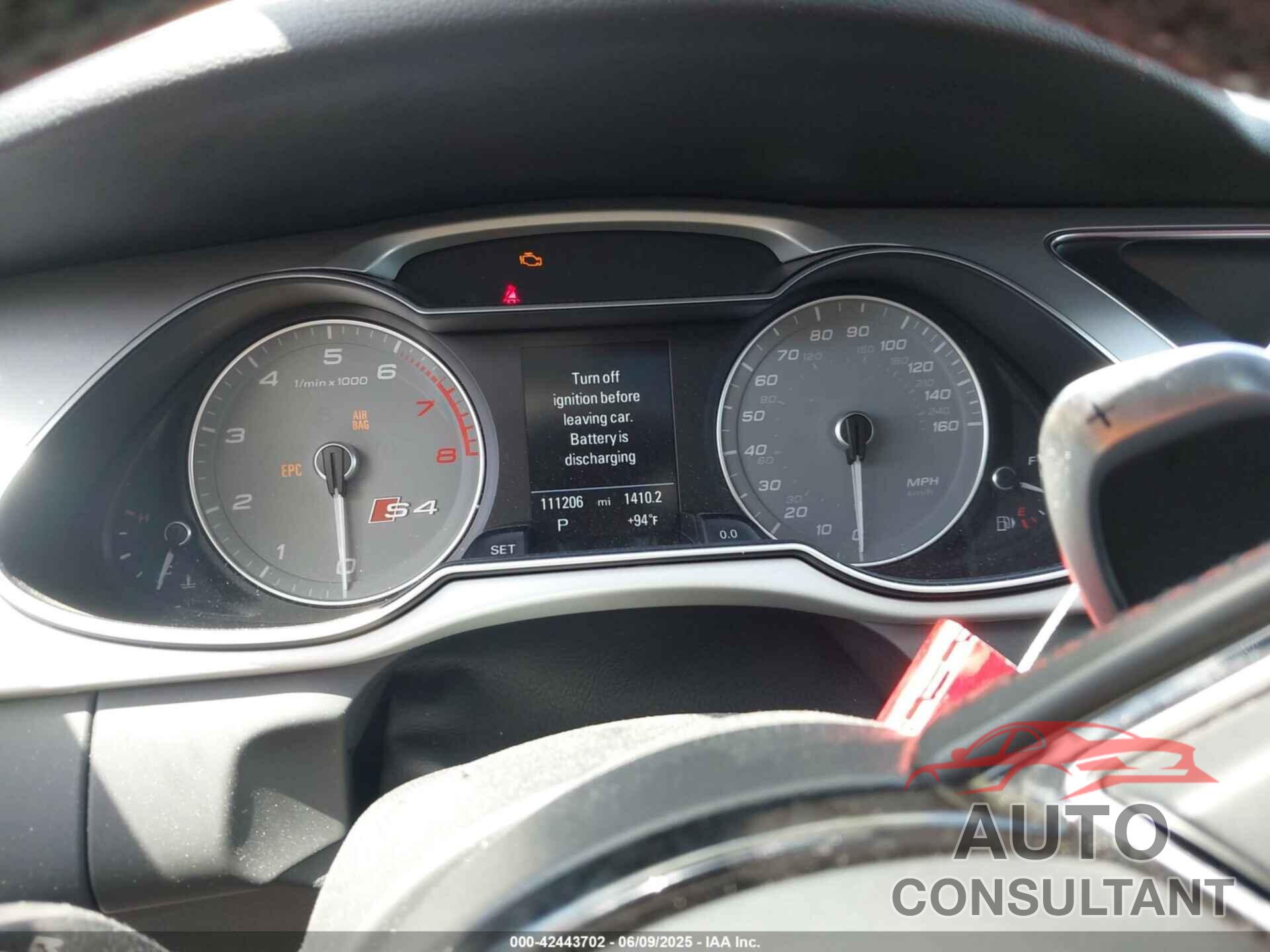 AUDI S4 2015 - WAUBGAFL4FA109850