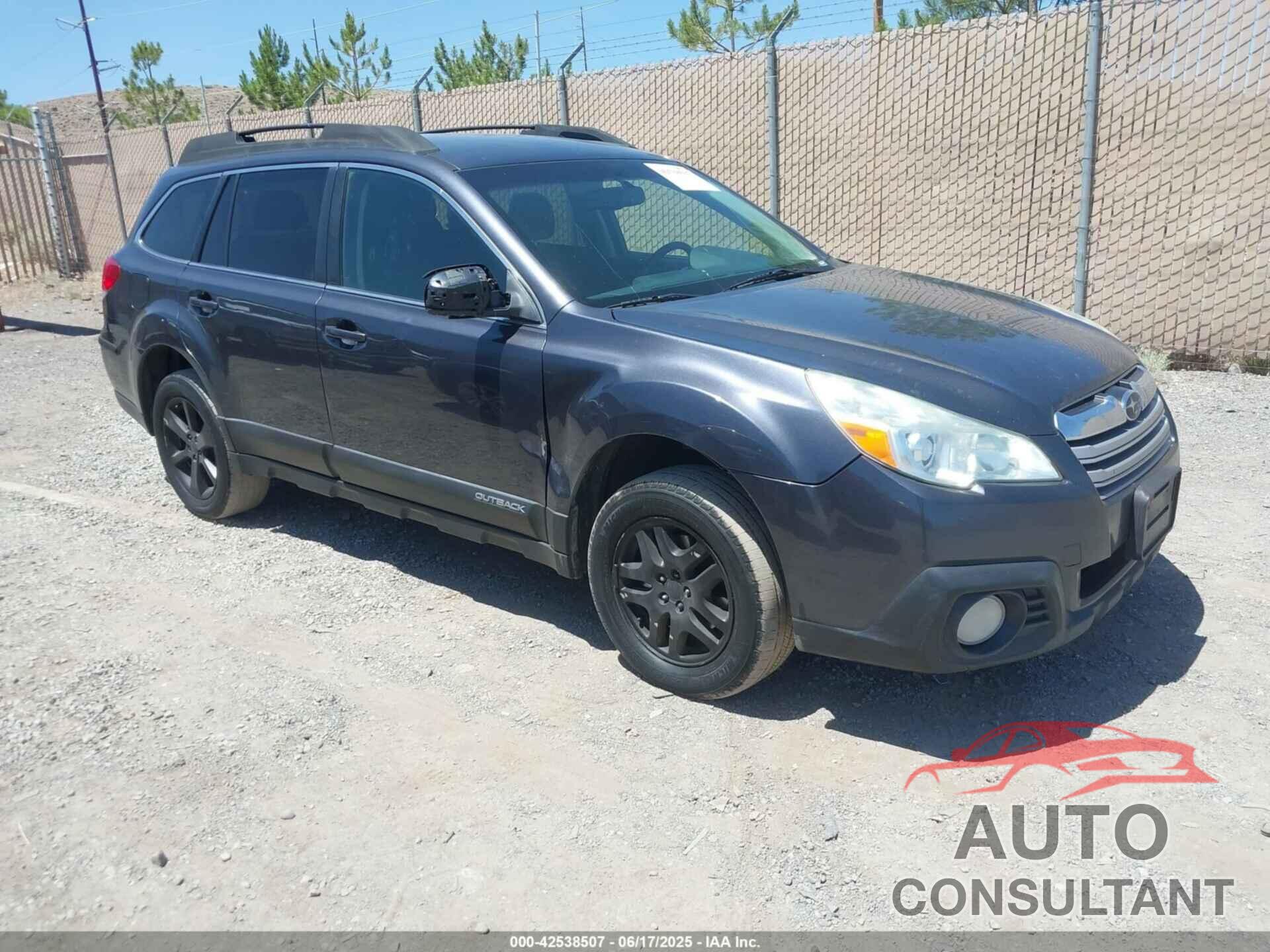 SUBARU OUTBACK 2013 - 4S4BRBCC5D3266260