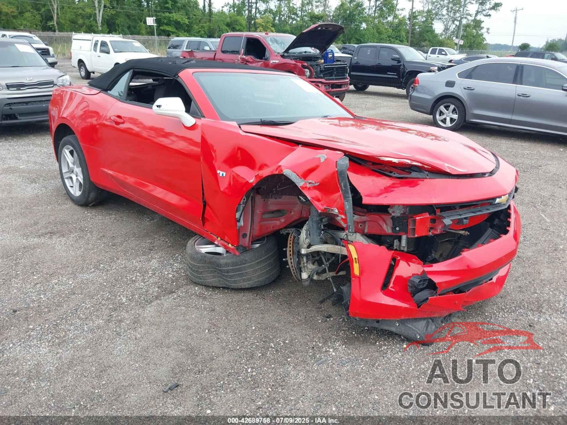 CHEVROLET CAMARO 2017 - 1G1FB3DX4H0104976