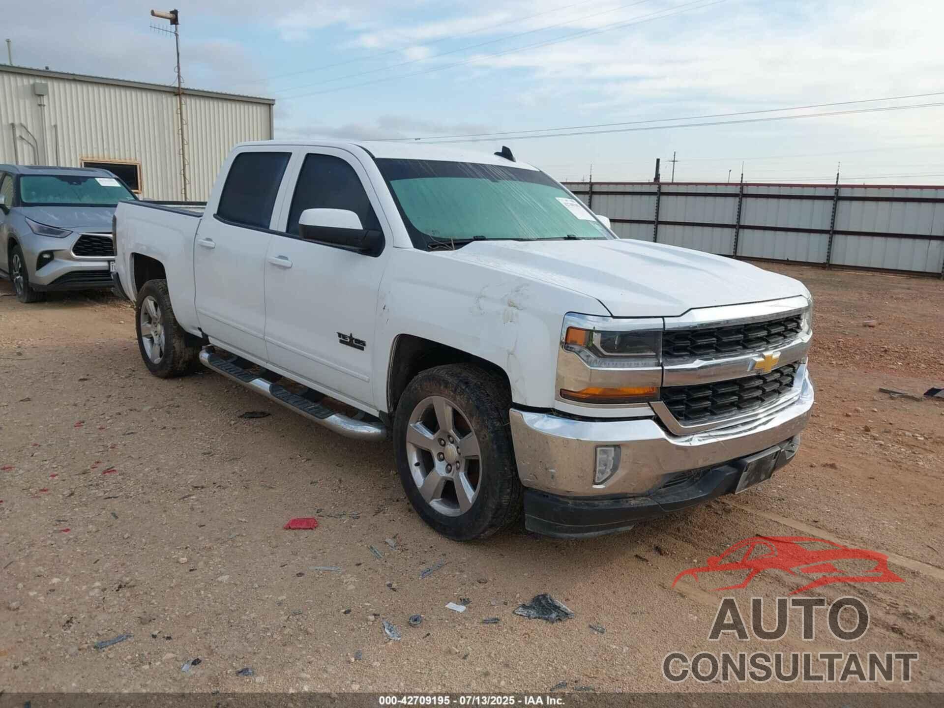 CHEVROLET SILVERADO 1500 2018 - 3GCPCREC1JG391489
