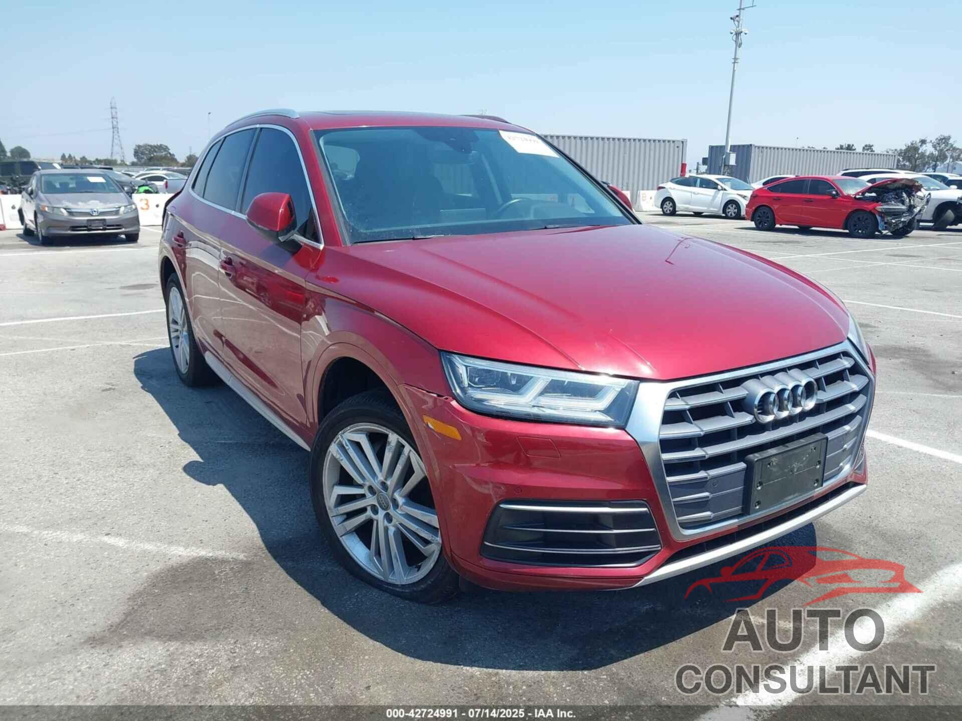 AUDI Q5 2018 - WA1BNAFY8J2207118