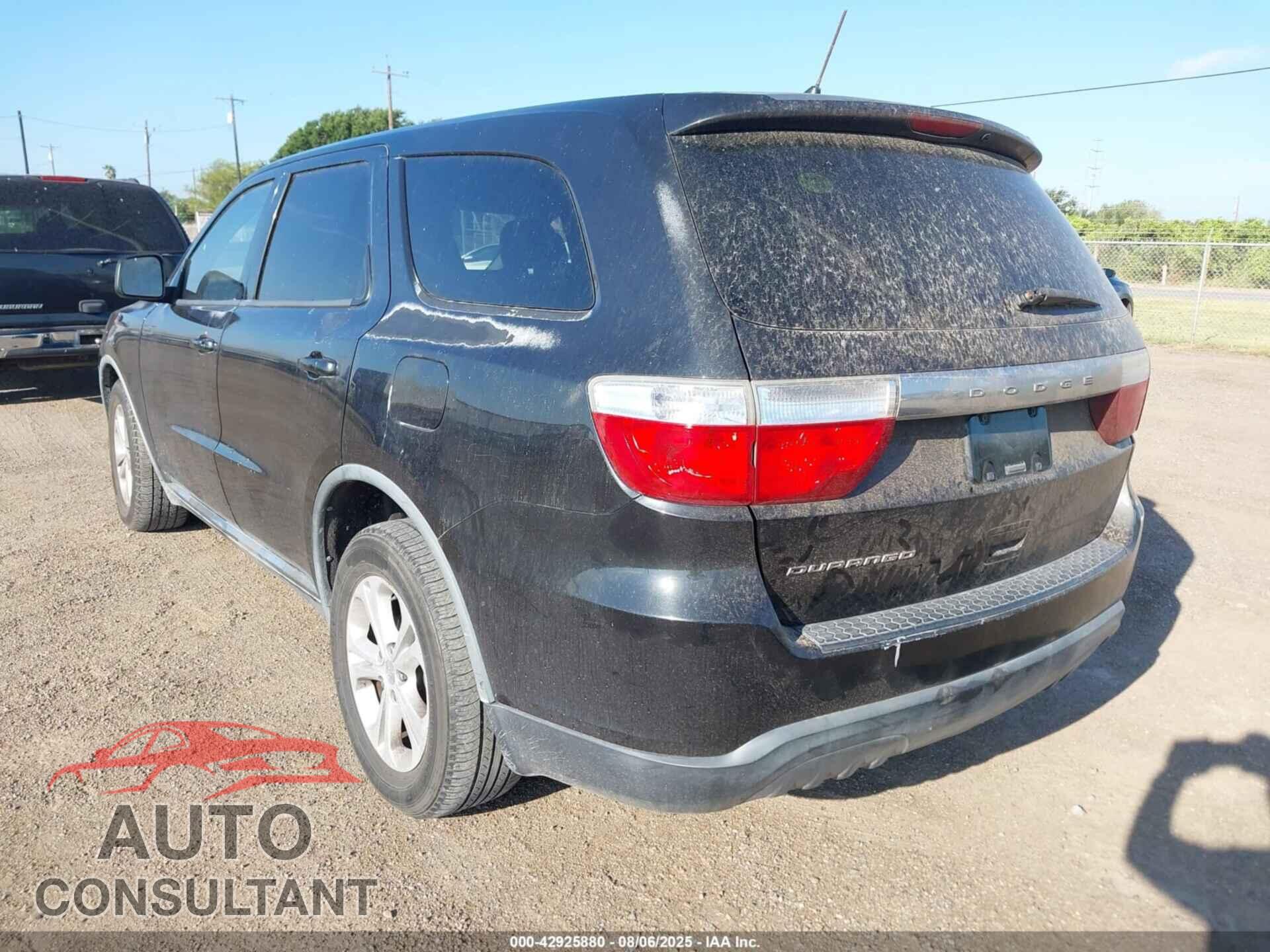 DODGE DURANGO 2011 - 1D4RD2GG4BC630201