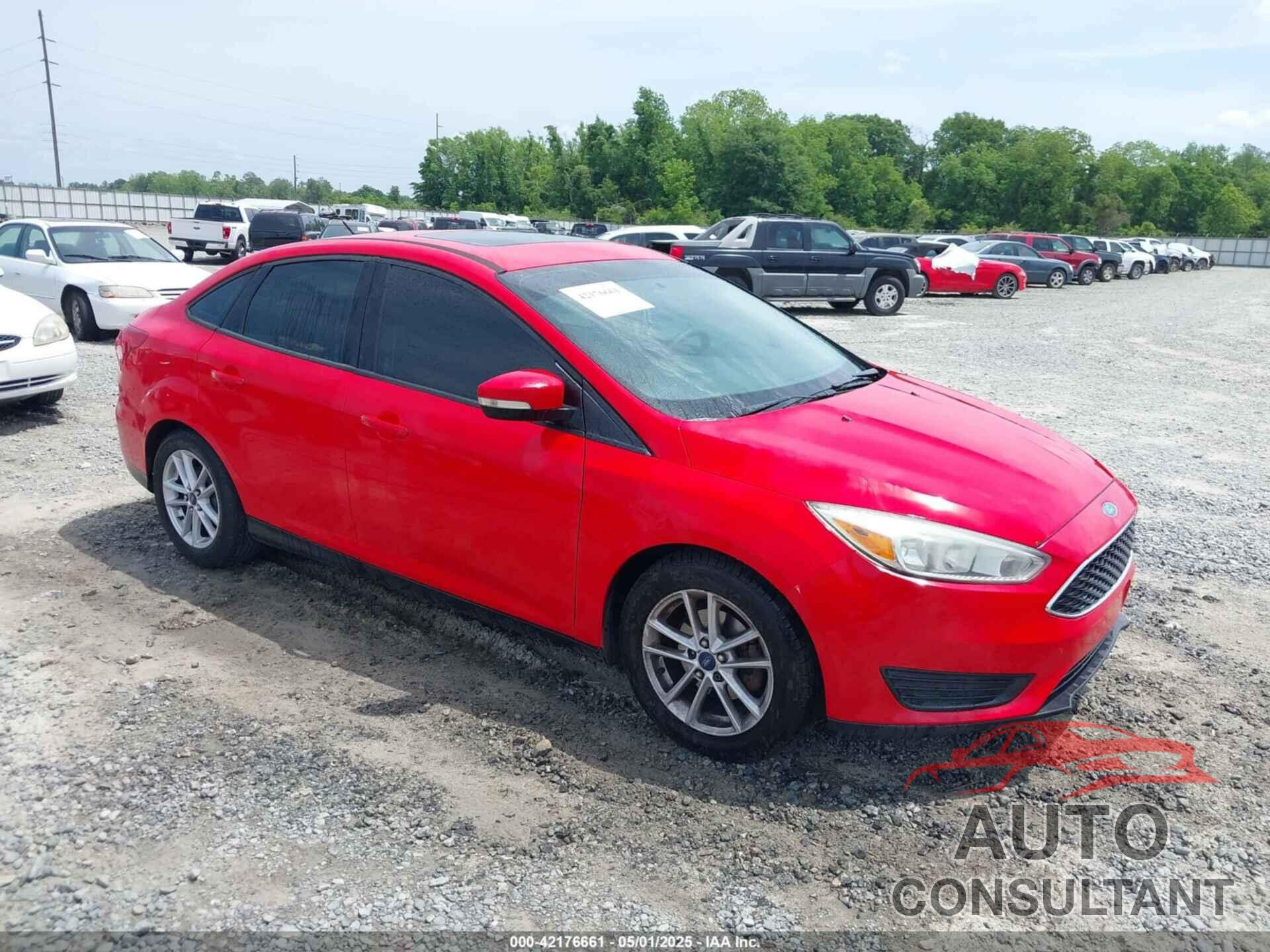 FORD FOCUS 2015 - 1FADP3F25FL242447