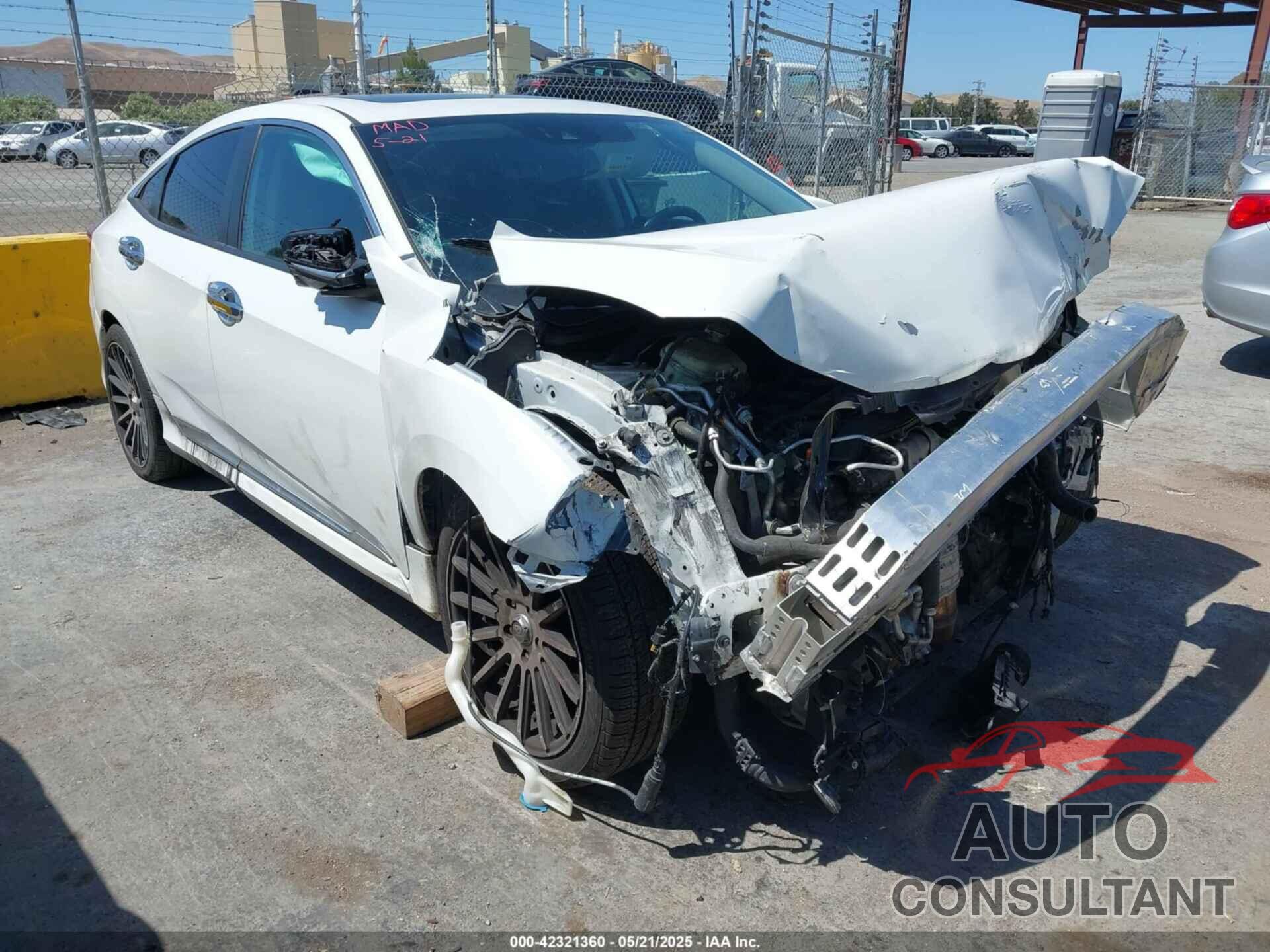 HONDA CIVIC 2017 - 19XFC1F90HE214633