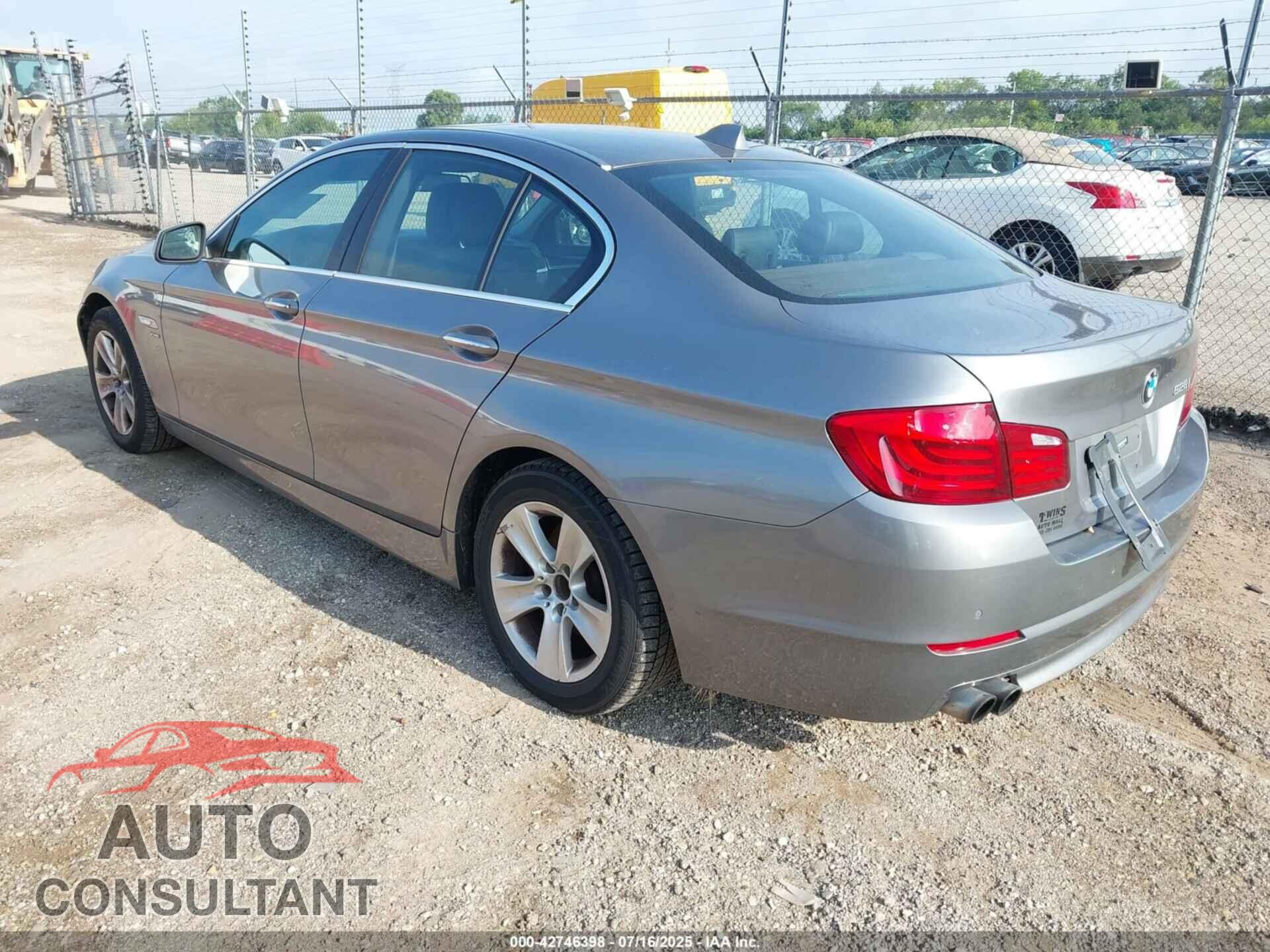 BMW 528I 2012 - WBAXH5C59CDW07309