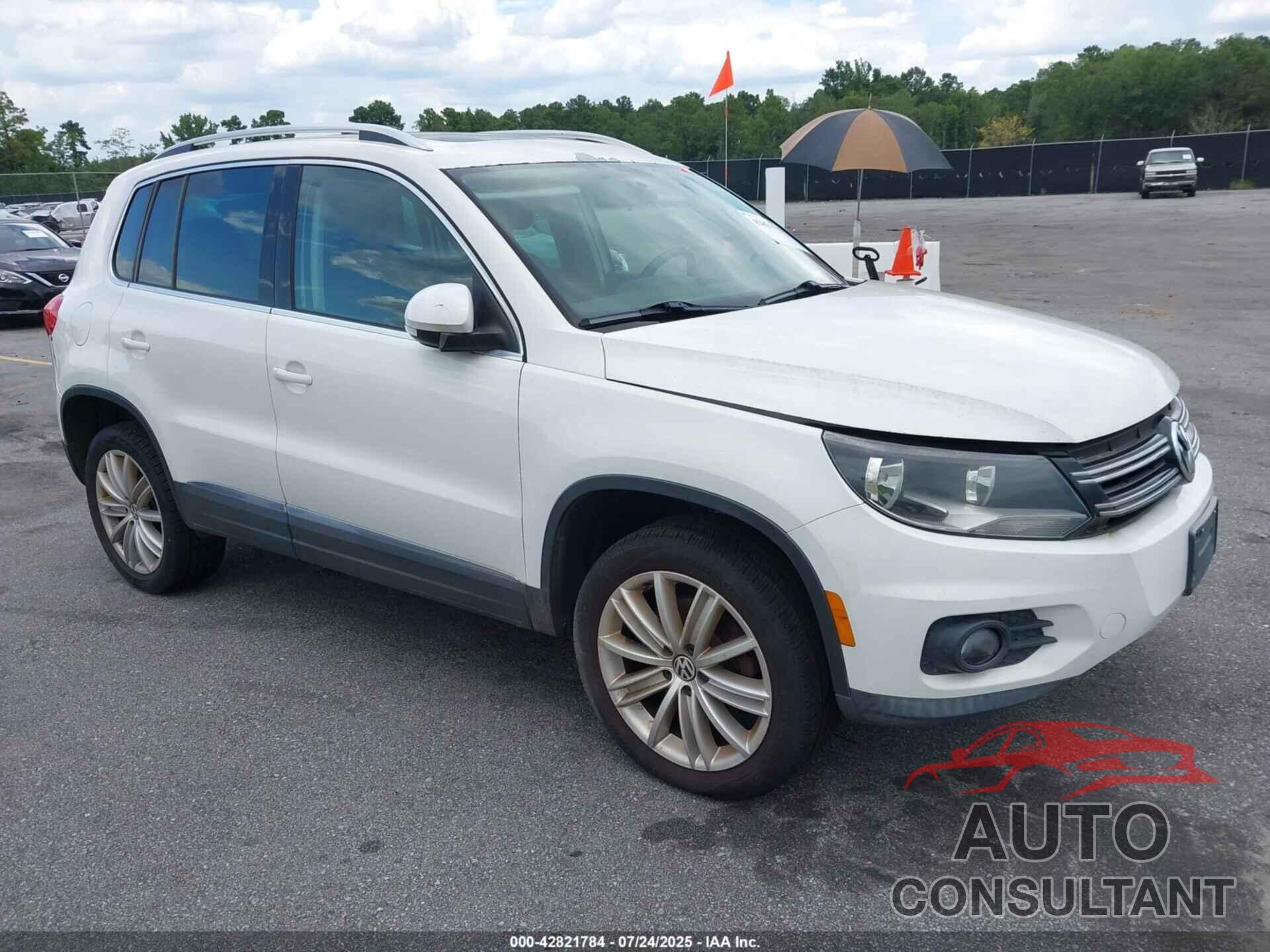 VOLKSWAGEN TIGUAN 2013 - WVGBV7AX8DW535655