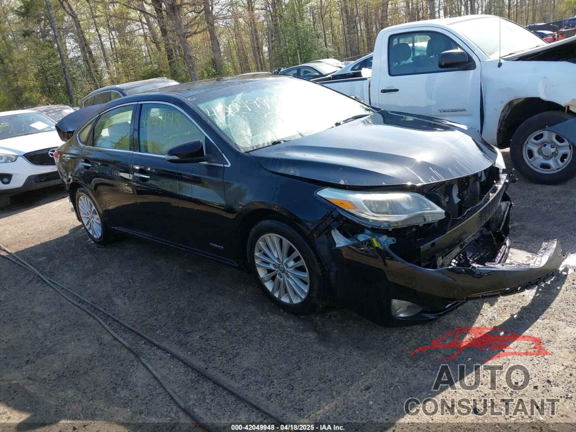 TOYOTA AVALON HYBRID 2013 - 4T1BD1EBXDU004905