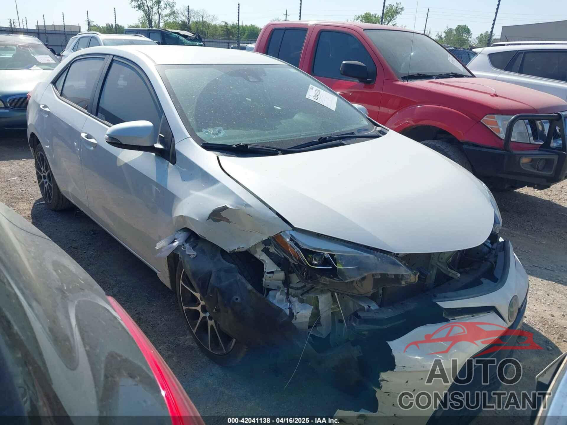 TOYOTA COROLLA 2017 - 5YFBURHE3HP586132