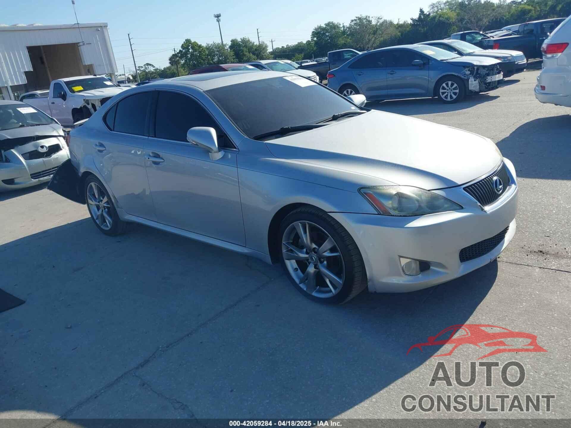 LEXUS IS 250 2009 - JTHBK262X92088353