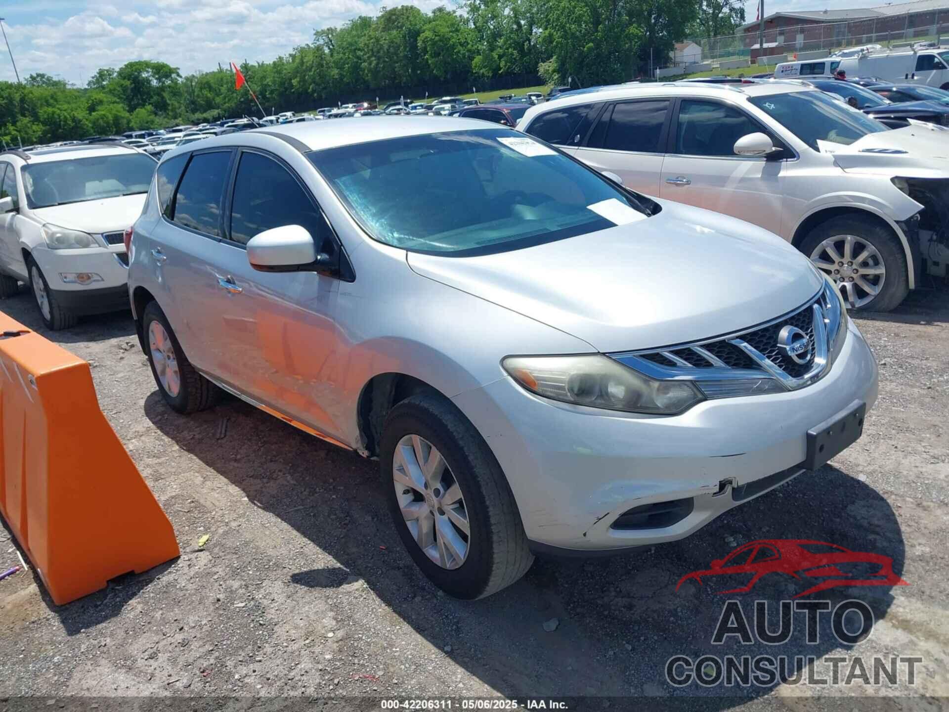 NISSAN MURANO 2013 - JN8AZ1MUXDW209976