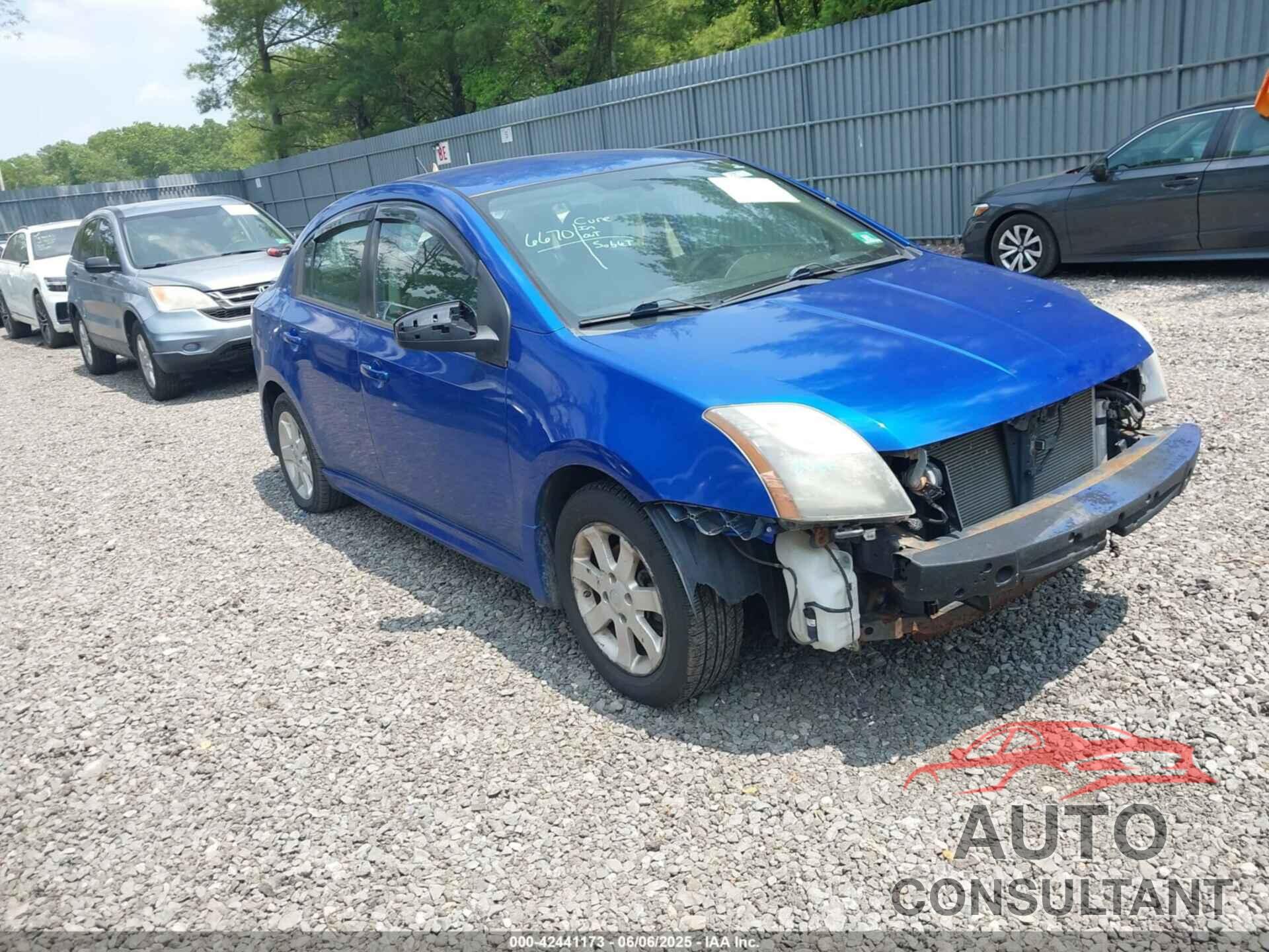NISSAN SENTRA 2011 - 3N1AB6AP3BL618306