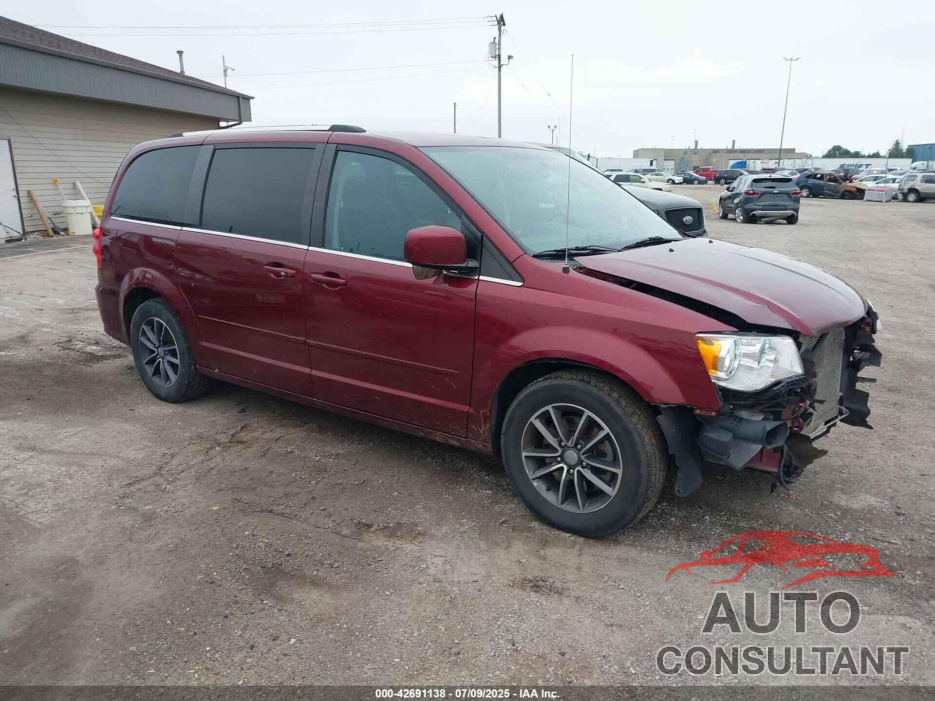 DODGE GRAND CARAVAN 2017 - 2C4RDGCG6HR864503