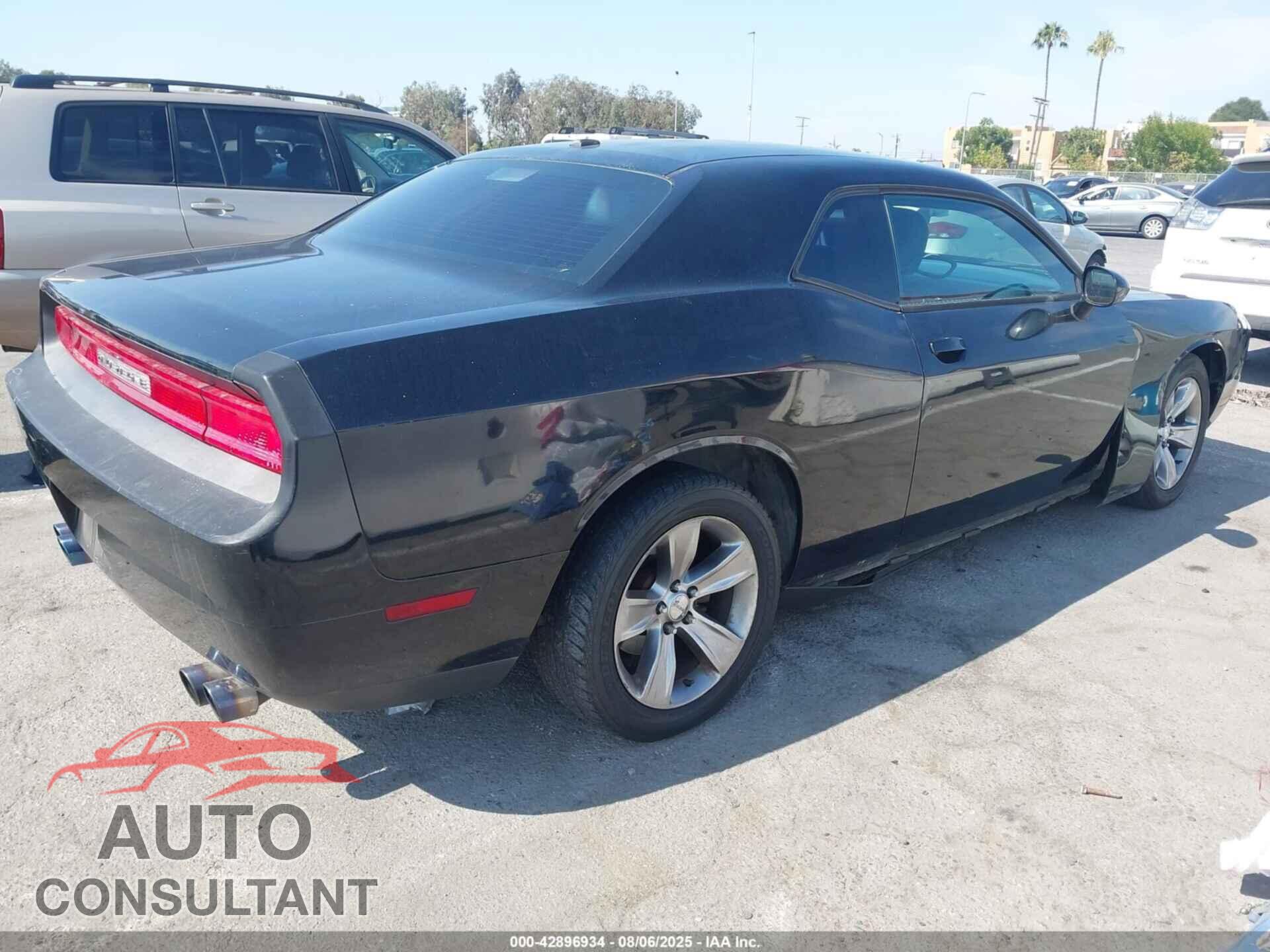 DODGE CHALLENGER 2012 - 2C3CDYAG3CH186696
