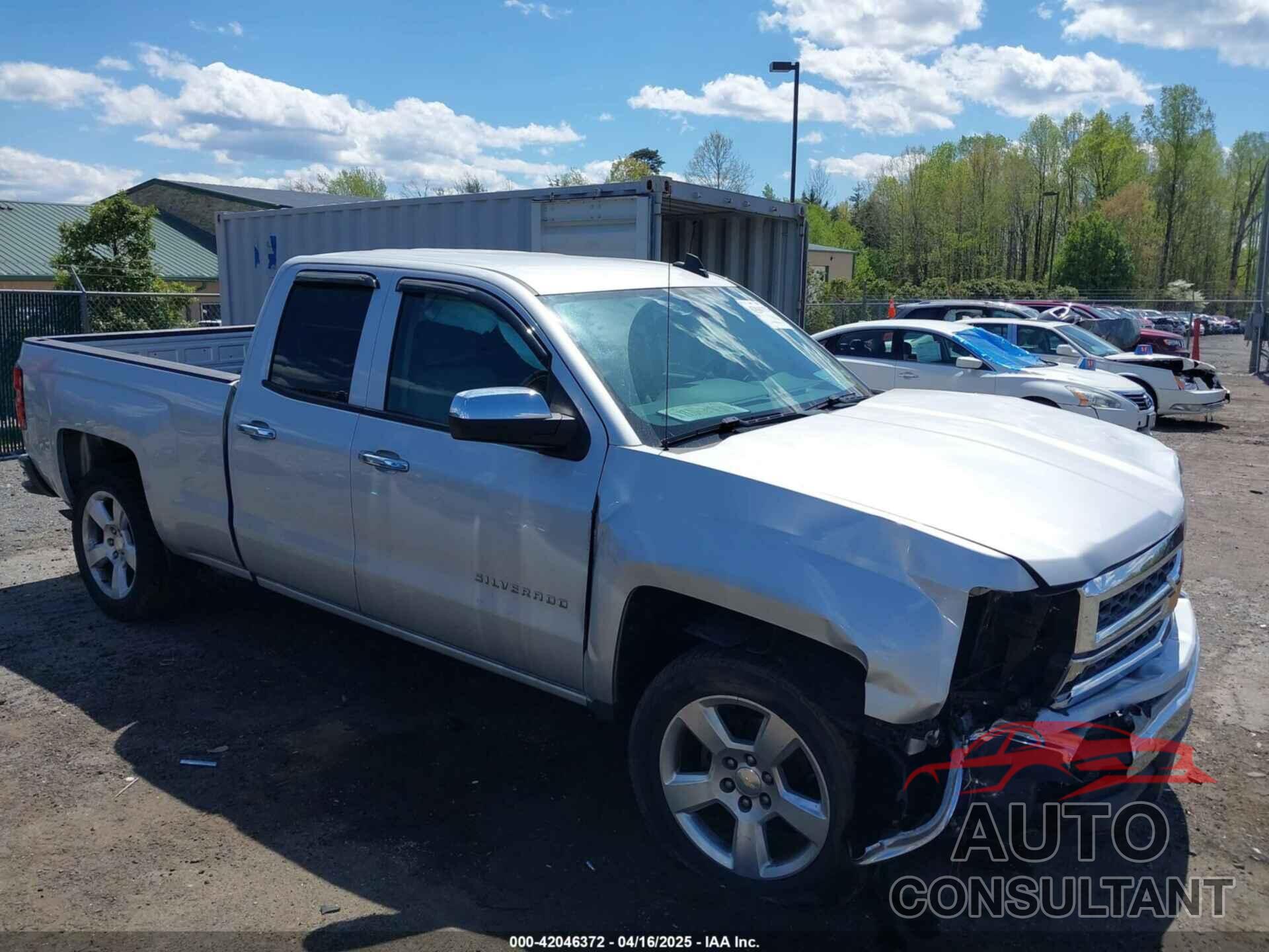 CHEVROLET SILVERADO 1500 2015 - 1GCRCPEH8FZ362121