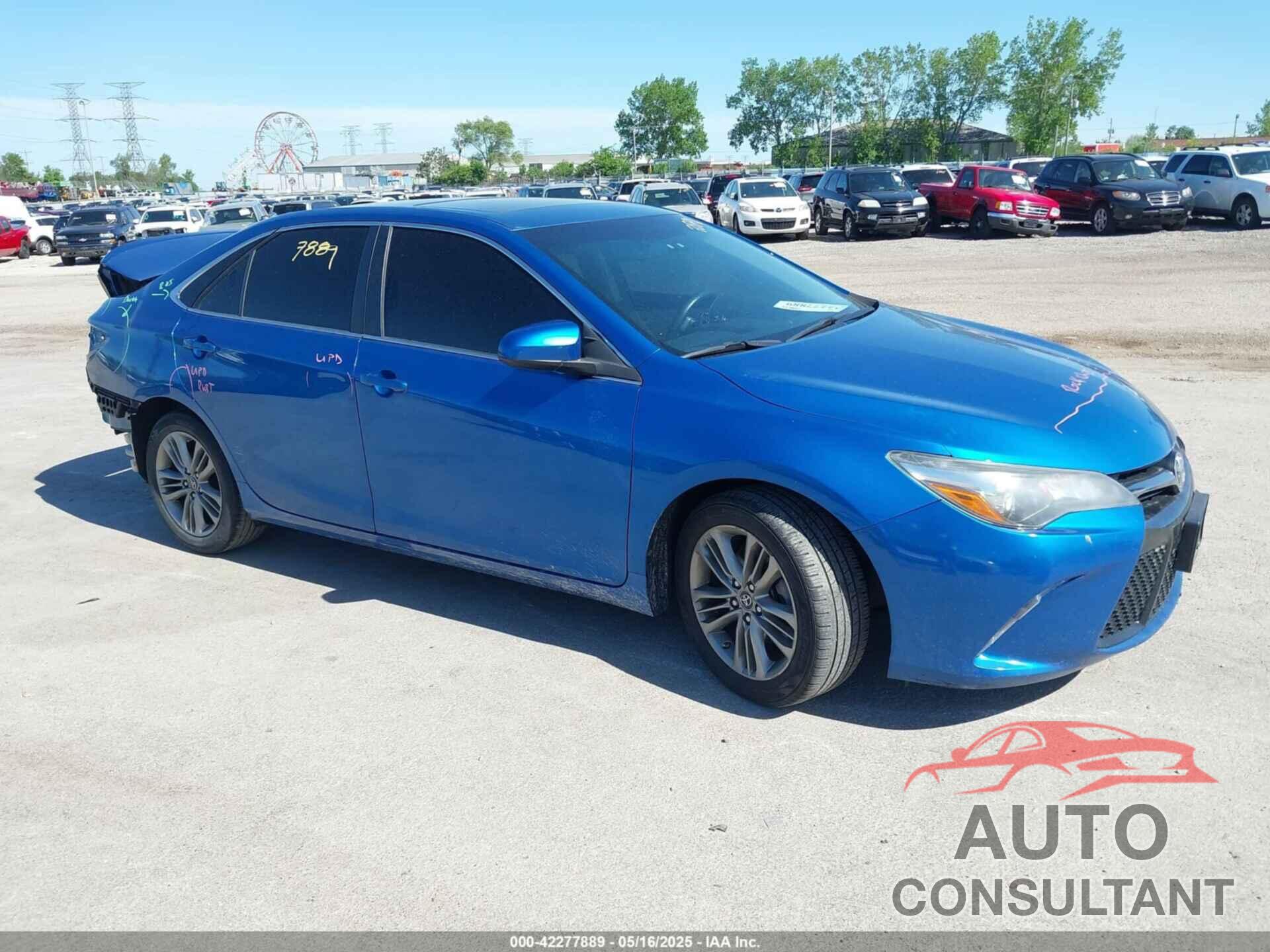 TOYOTA CAMRY 2017 - 4T1BF1FK2HU690226