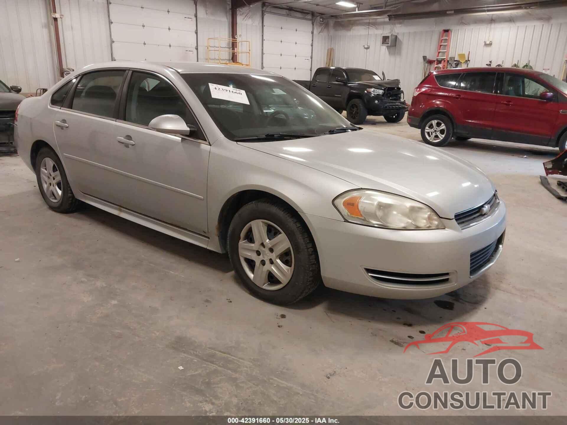 CHEVROLET IMPALA 2011 - 2G1WF5EK7B1206965