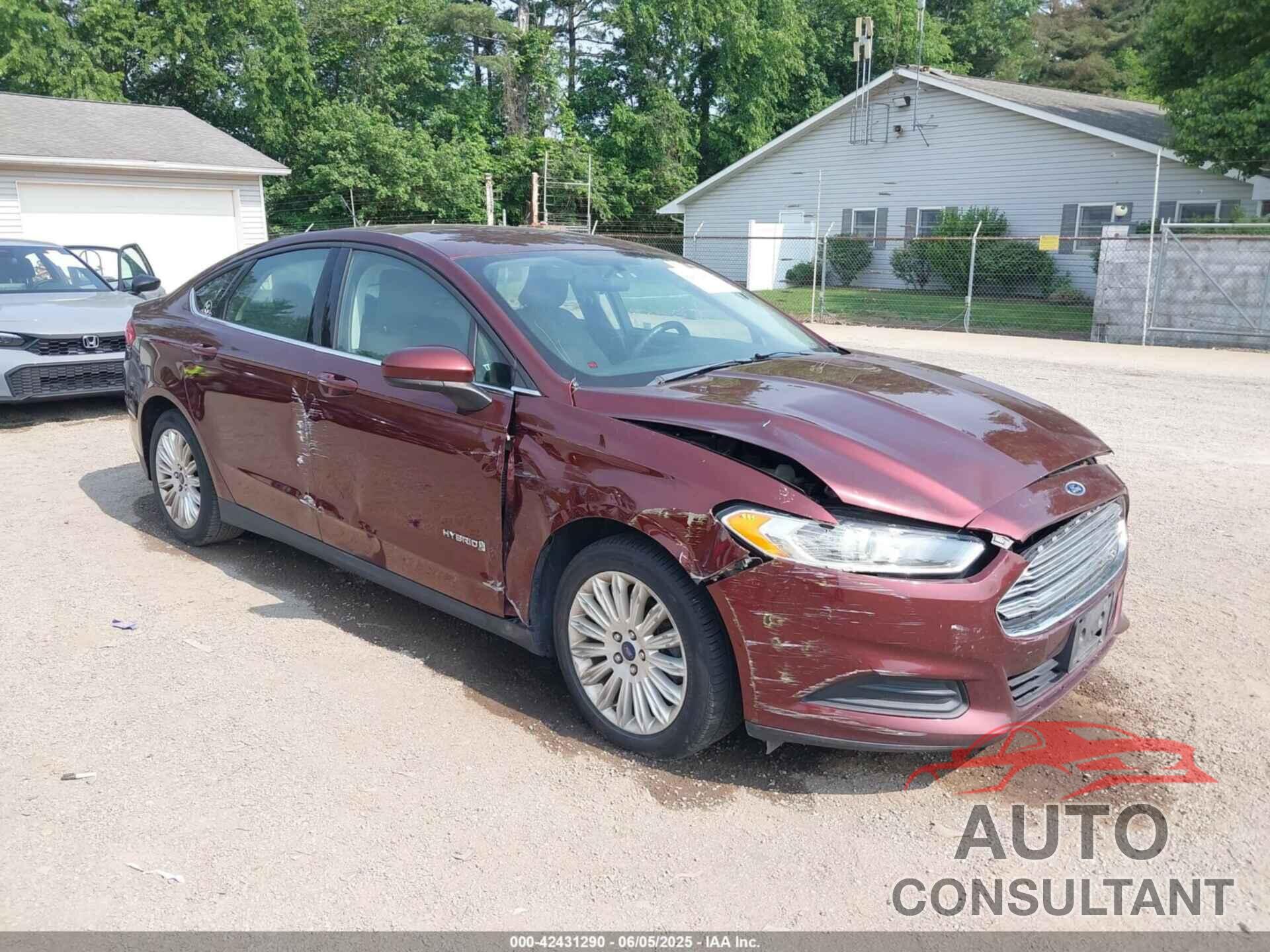FORD FUSION HYBRID 2016 - 3FA6P0UU7GR405548