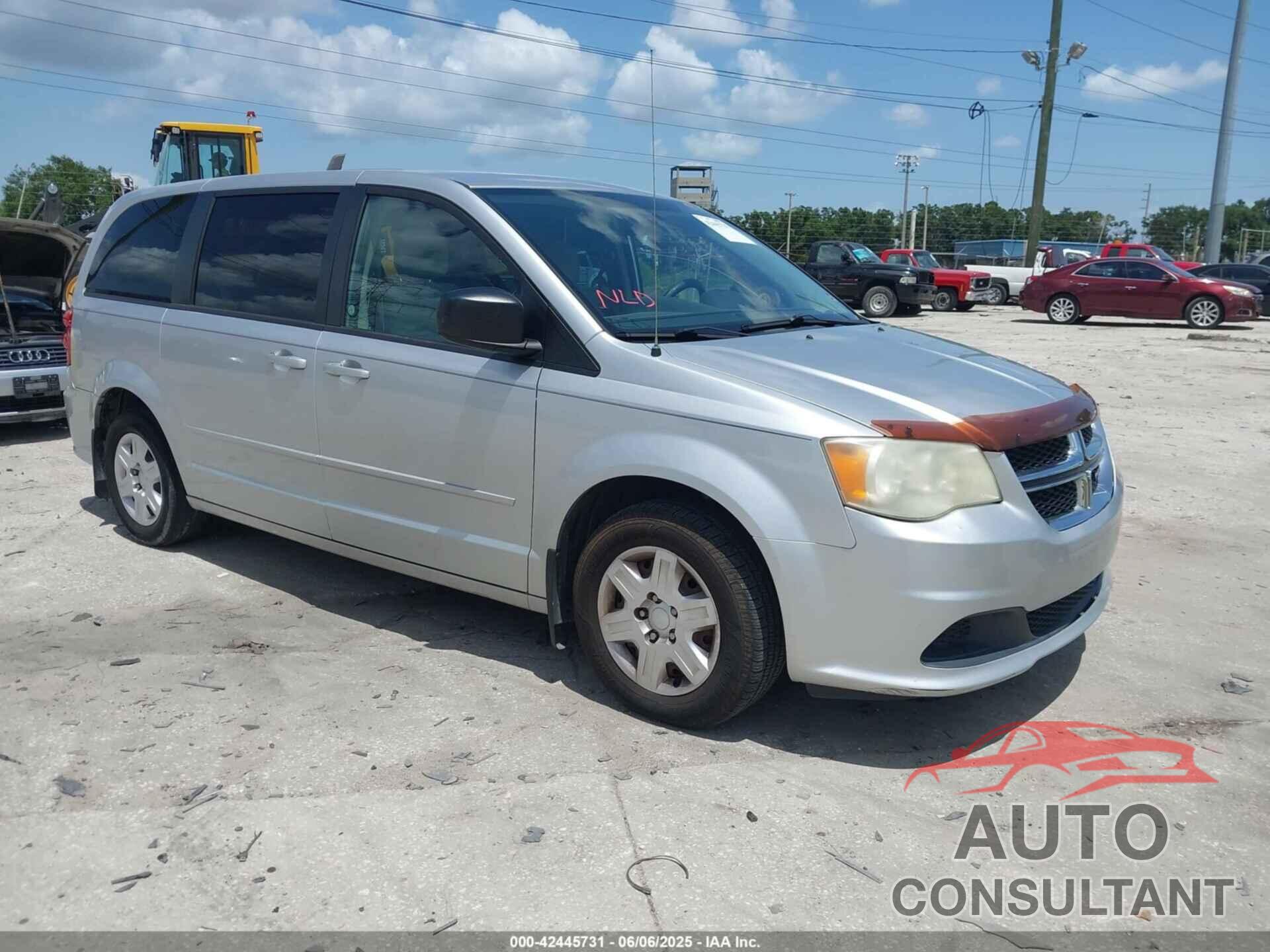DODGE GRAND CARAVAN 2012 - 2C4RDGBGXCR312156