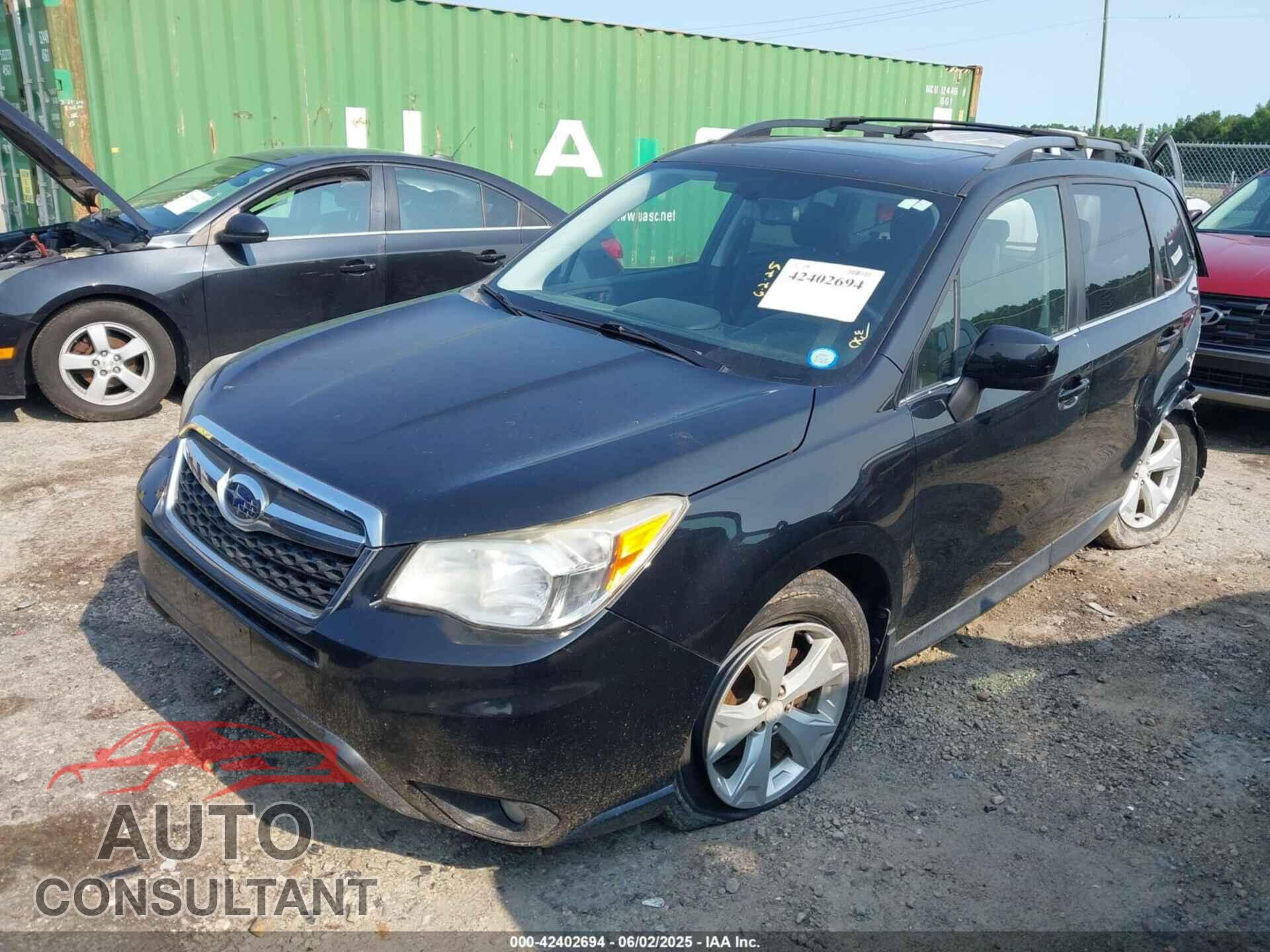 SUBARU FORESTER 2015 - JF2SJAHC8FH555977