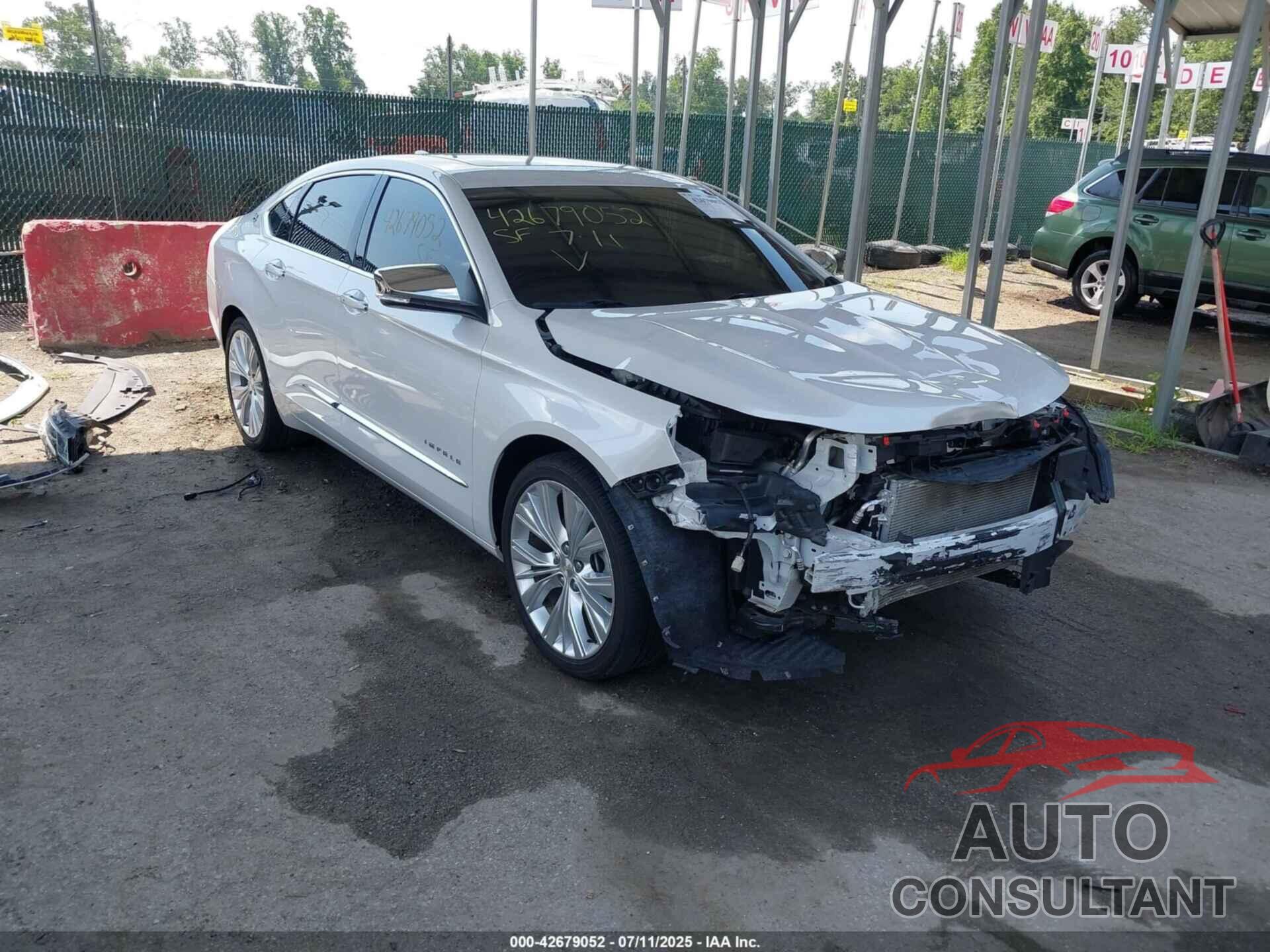 CHEVROLET IMPALA 2017 - 2G1145S32H9182677