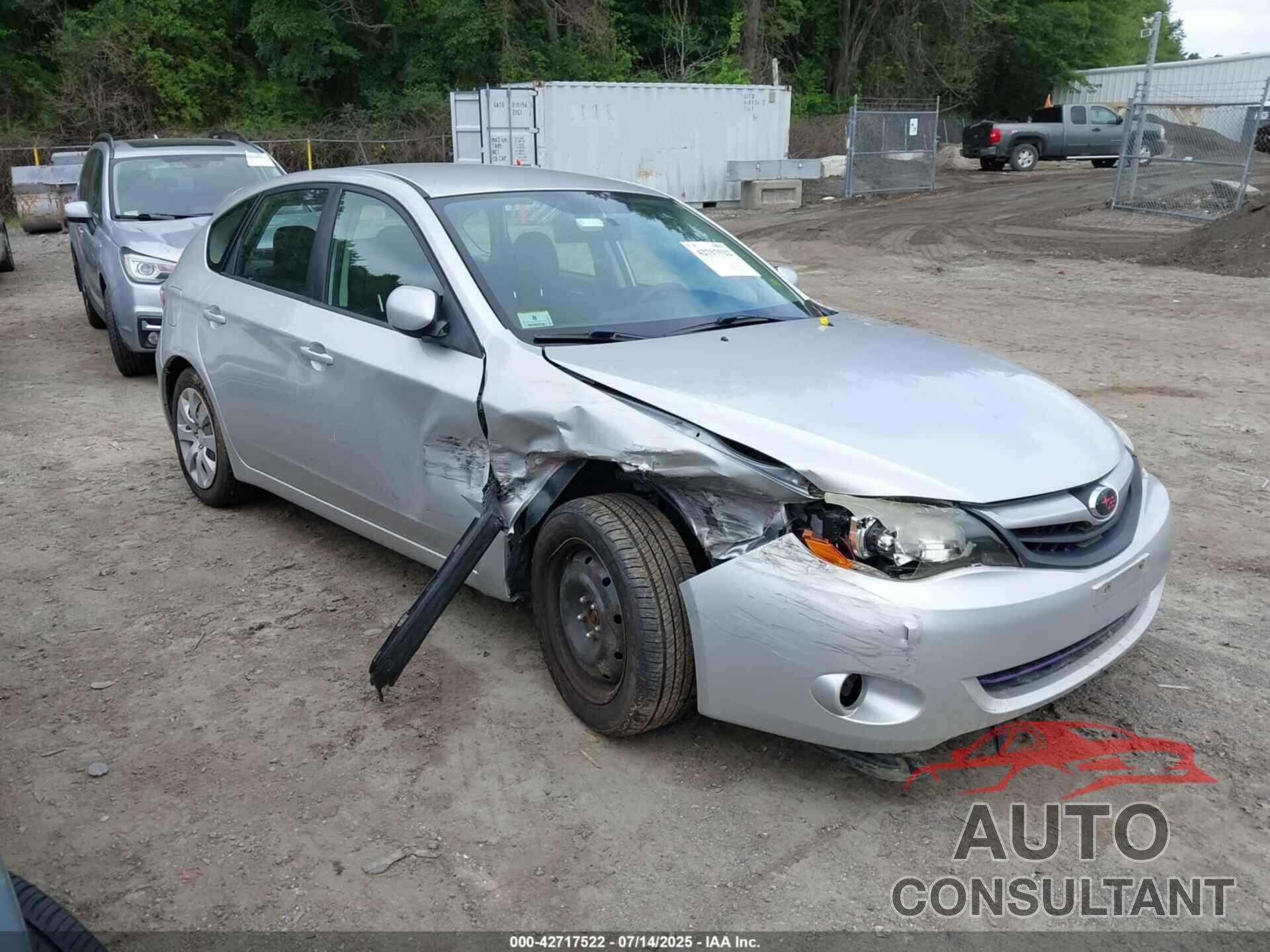 SUBARU IMPREZA 2011 - JF1GH6A64BH818886