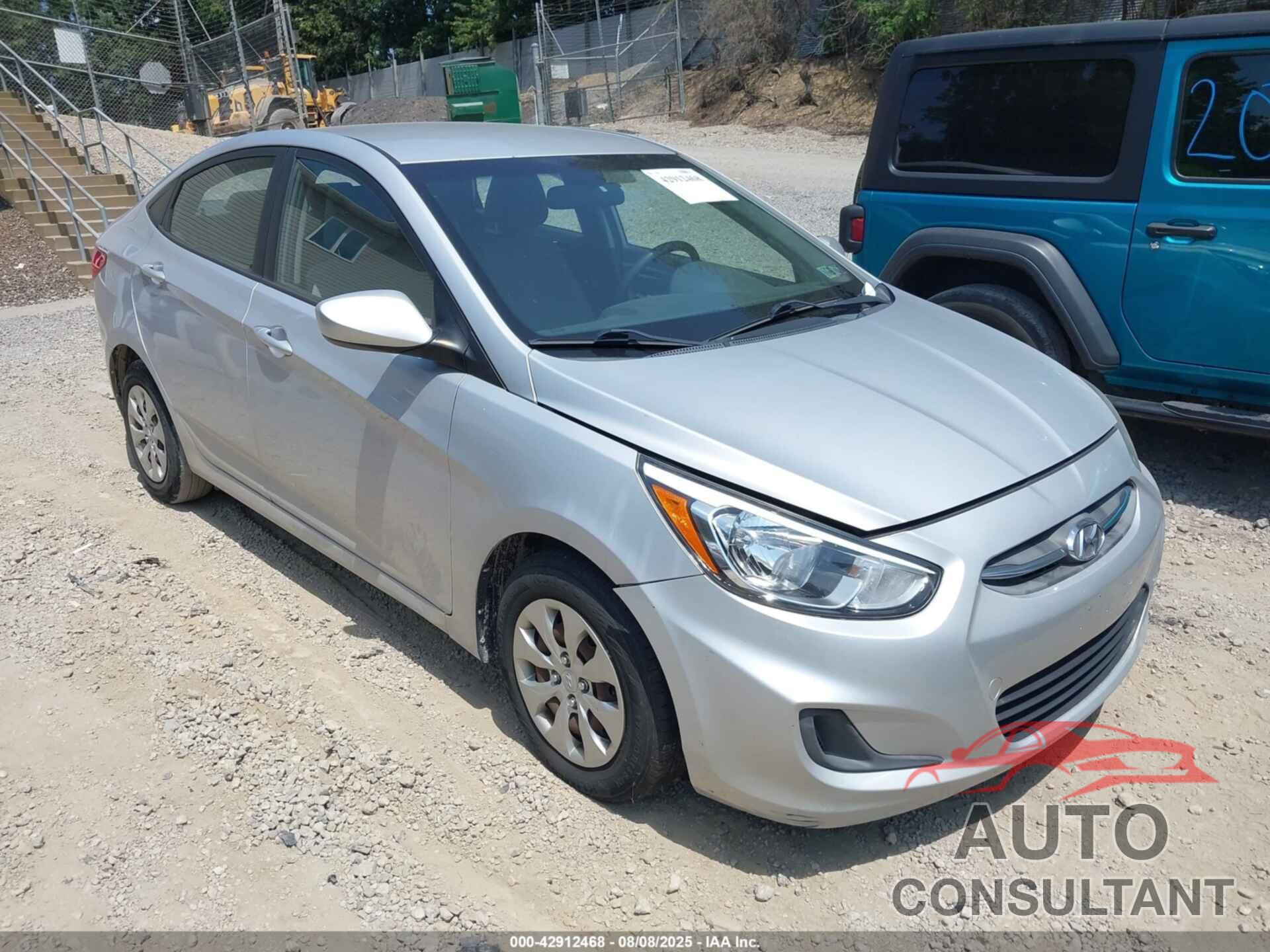 HYUNDAI ACCENT 2016 - KMHCT4AE6GU041463