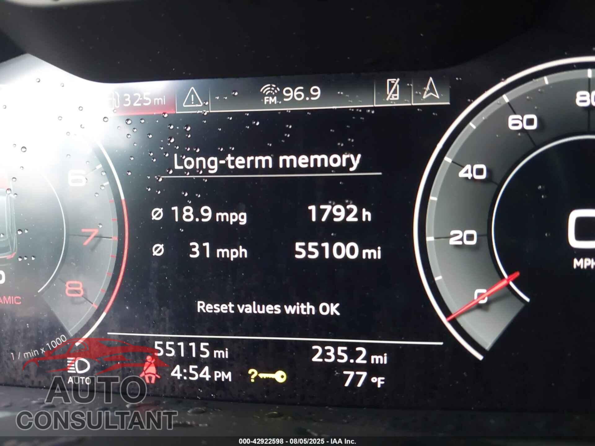 AUDI Q8 2020 - WA1EVAF18LD007573