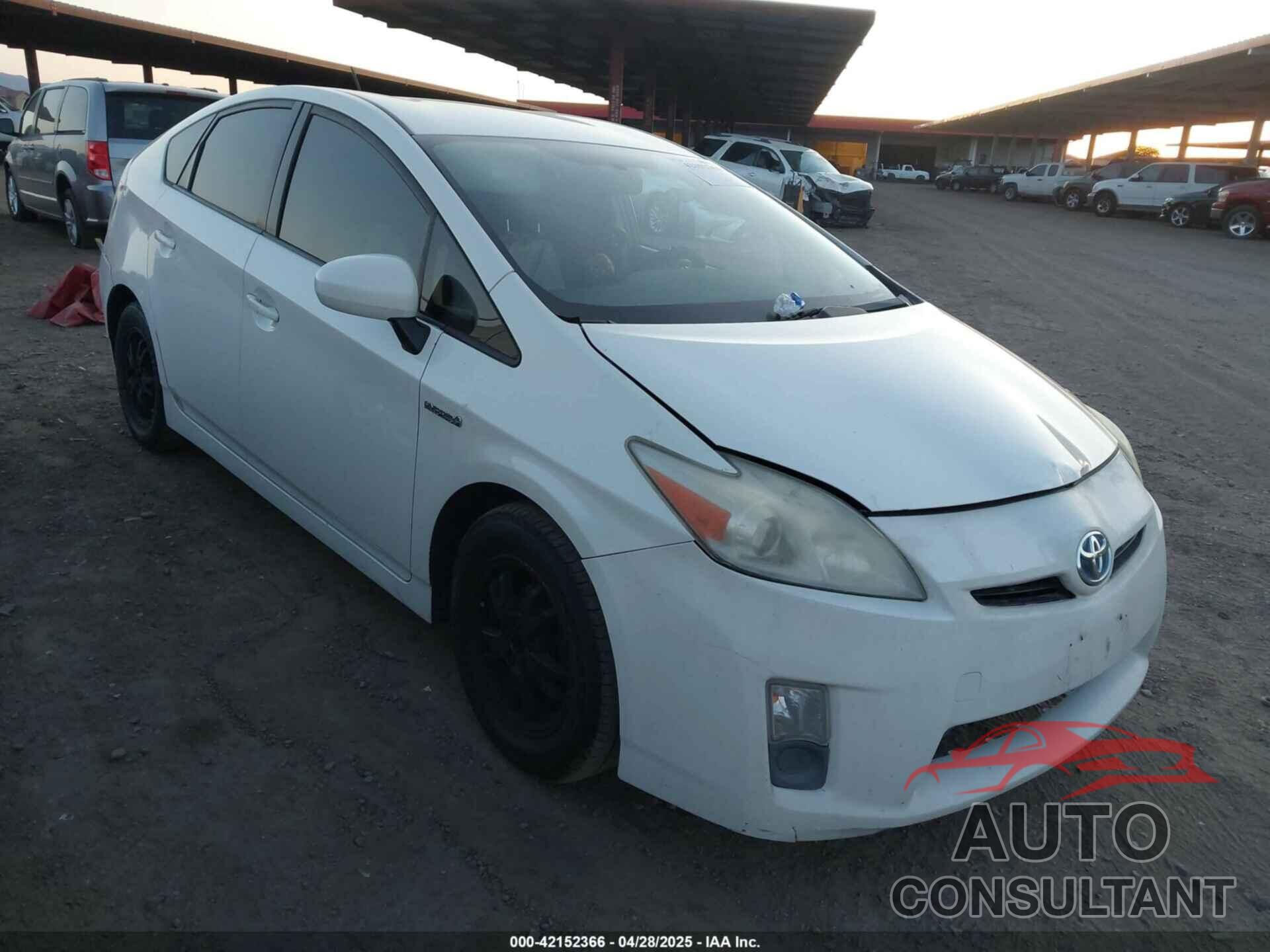 TOYOTA PRIUS 2010 - JTDKN3DU5A5182095