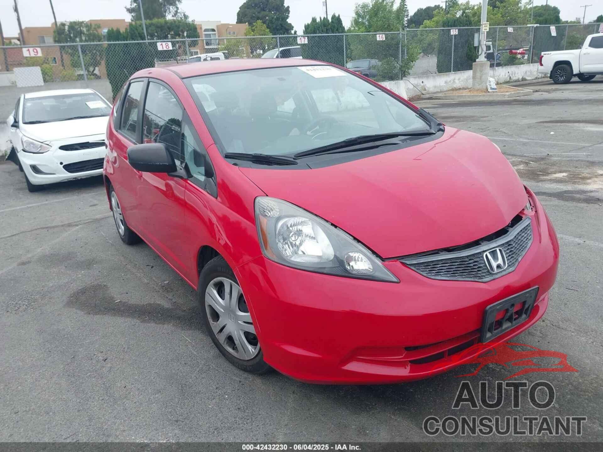 HONDA FIT 2010 - JHMGE8H23AC004725