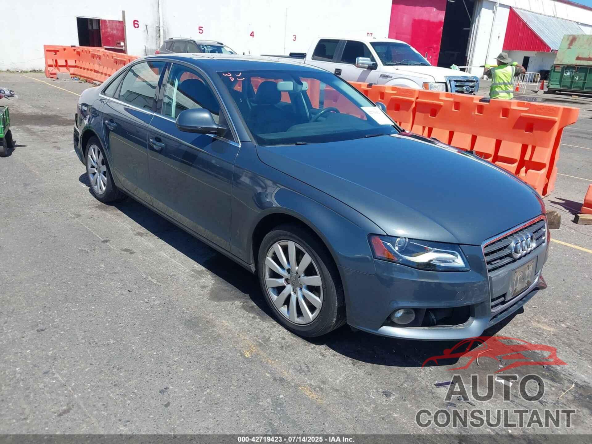 AUDI A4 2009 - WAUSF78K39N049583