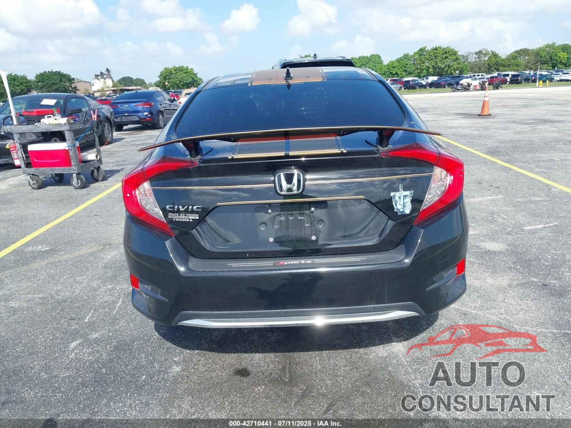 HONDA CIVIC 2021 - 2HGFC1F71MH702777