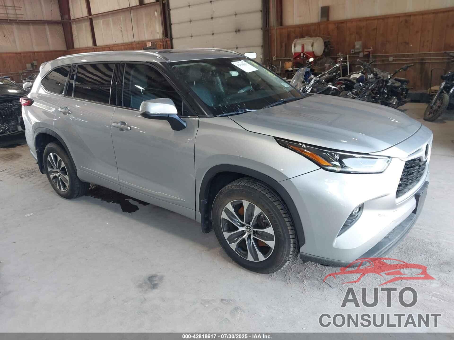 TOYOTA HIGHLANDER 2021 - 5TDHZRBH2MS092229