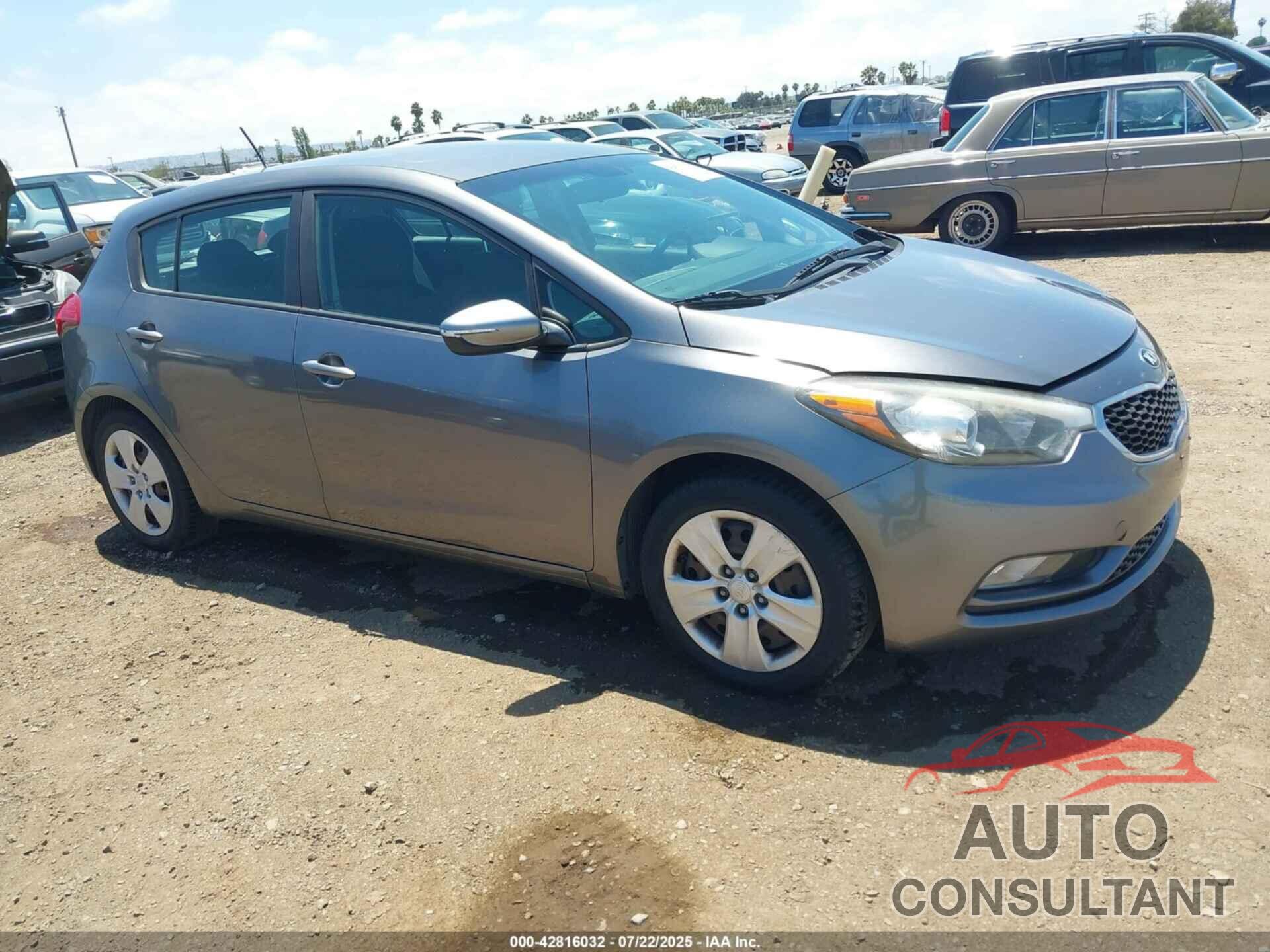 KIA FORTE 2016 - KNAFK5A81G5603264