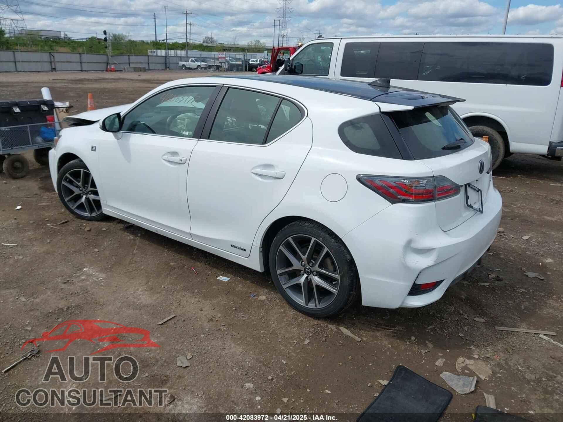 LEXUS CT 200H 2014 - JTHKD5BH4E2198864