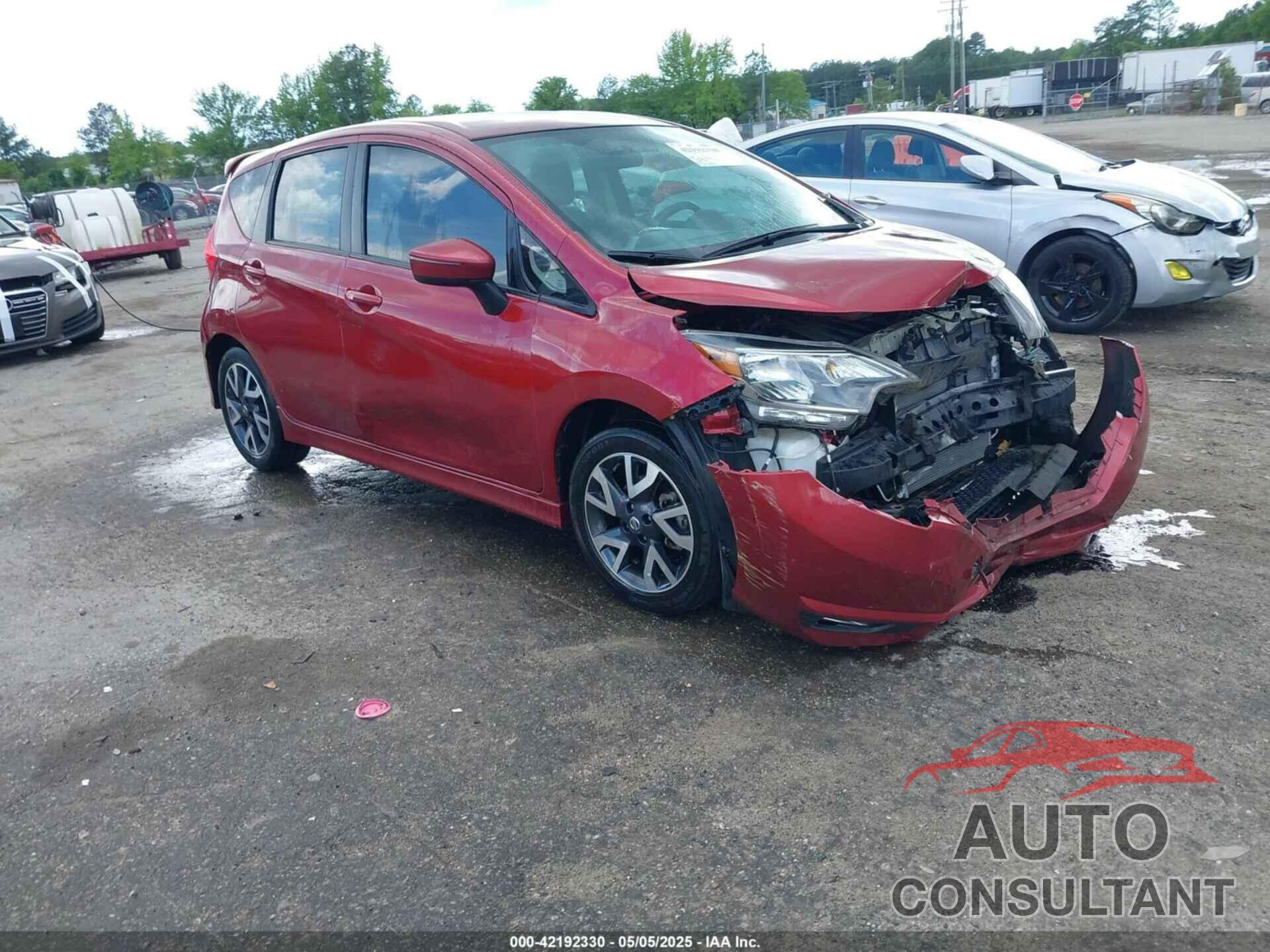 NISSAN VERSA NOTE 2017 - 3N1CE2CP6HL376187