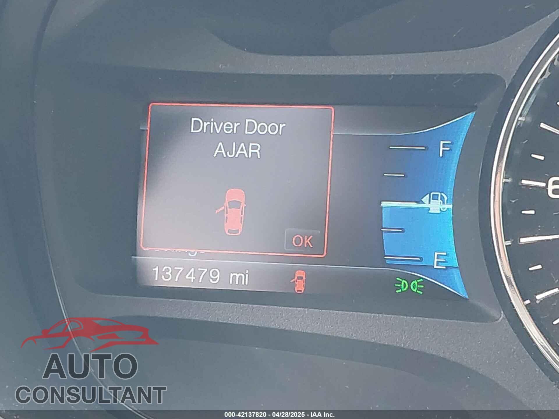 FORD EDGE 2014 - 2FMDK3JC8EBA01484