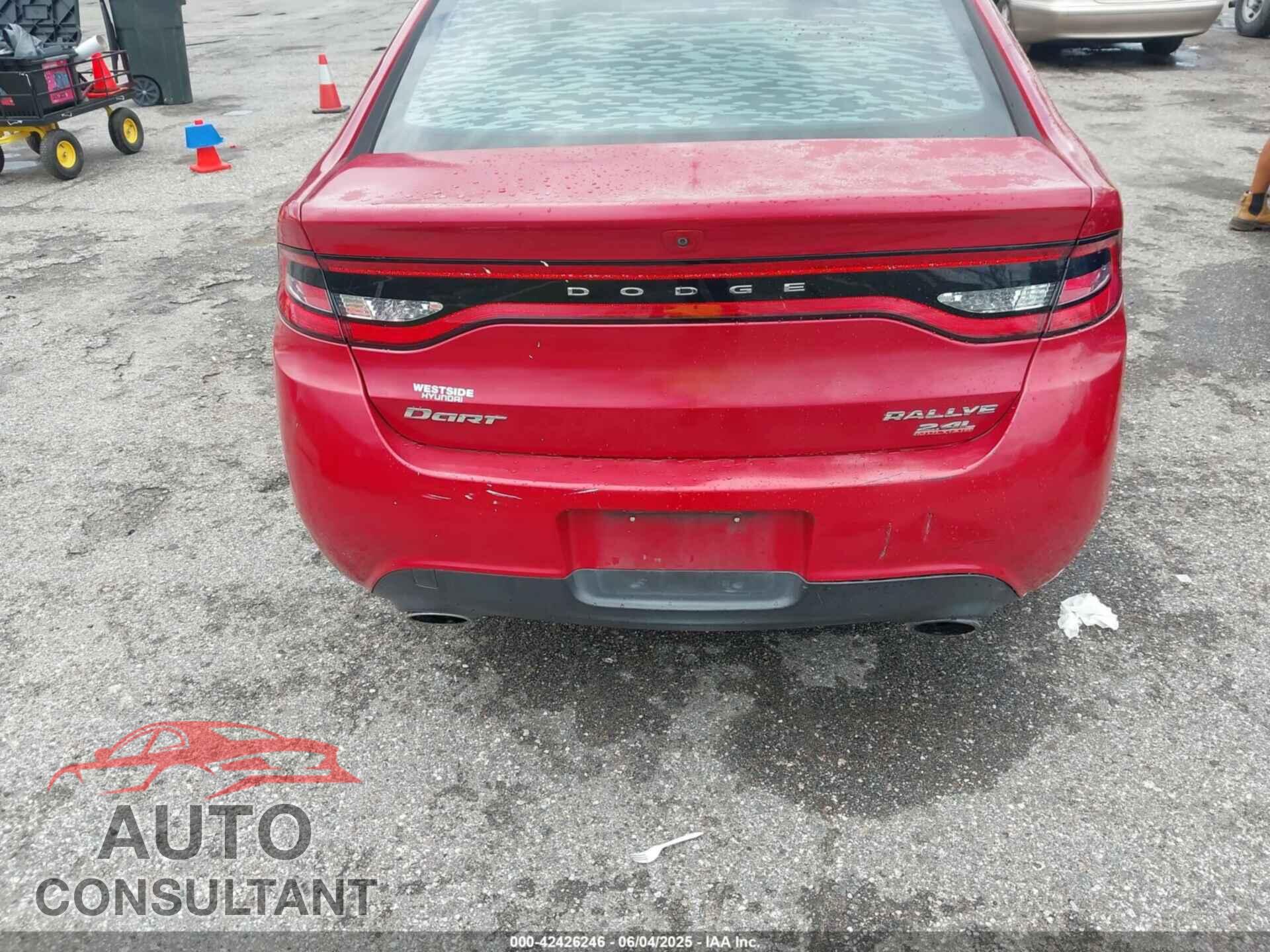 DODGE DART 2014 - 1C3CDFBB3ED671718
