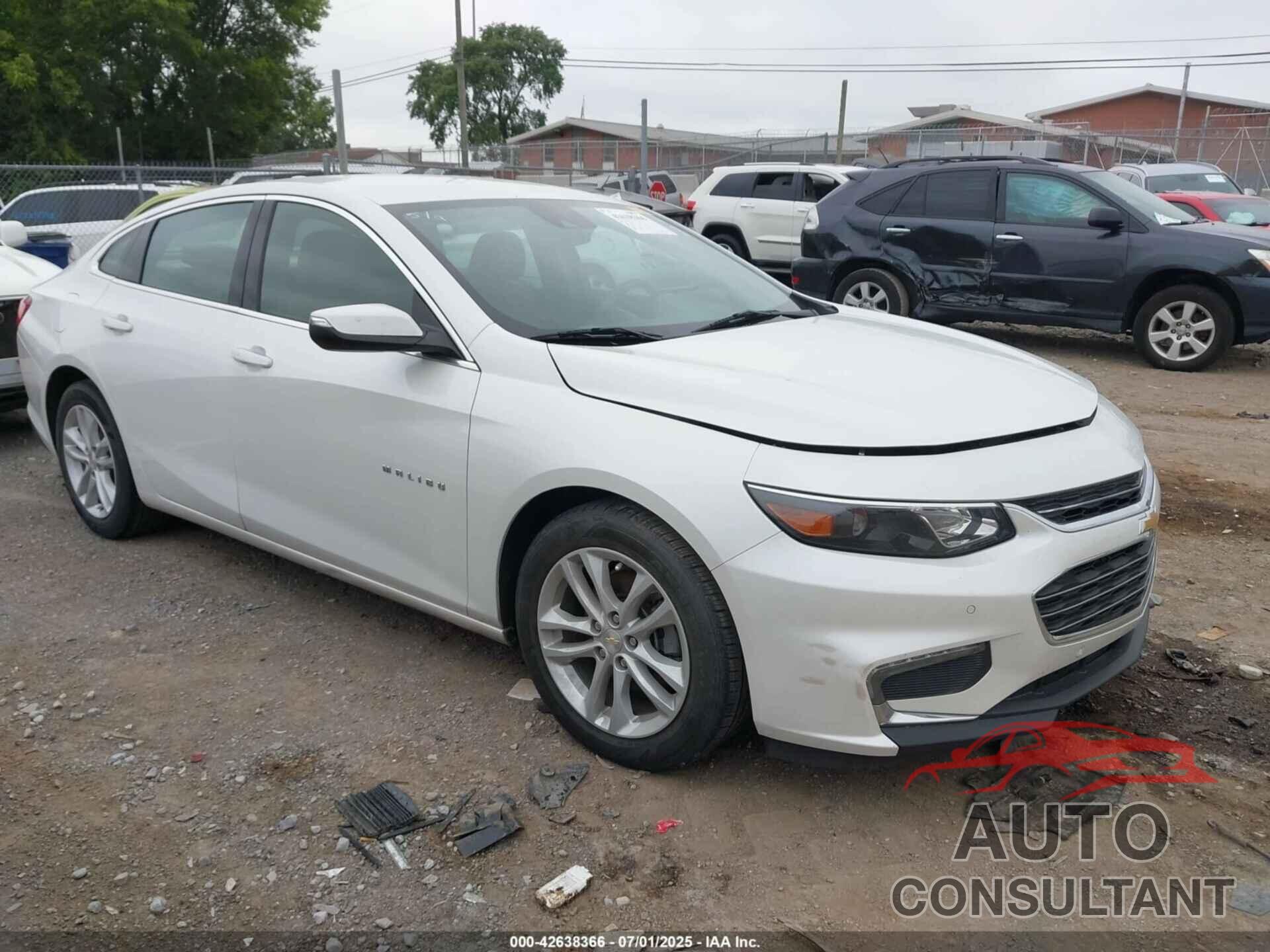 CHEVROLET MALIBU 2016 - 1G1ZE5ST2GF206742