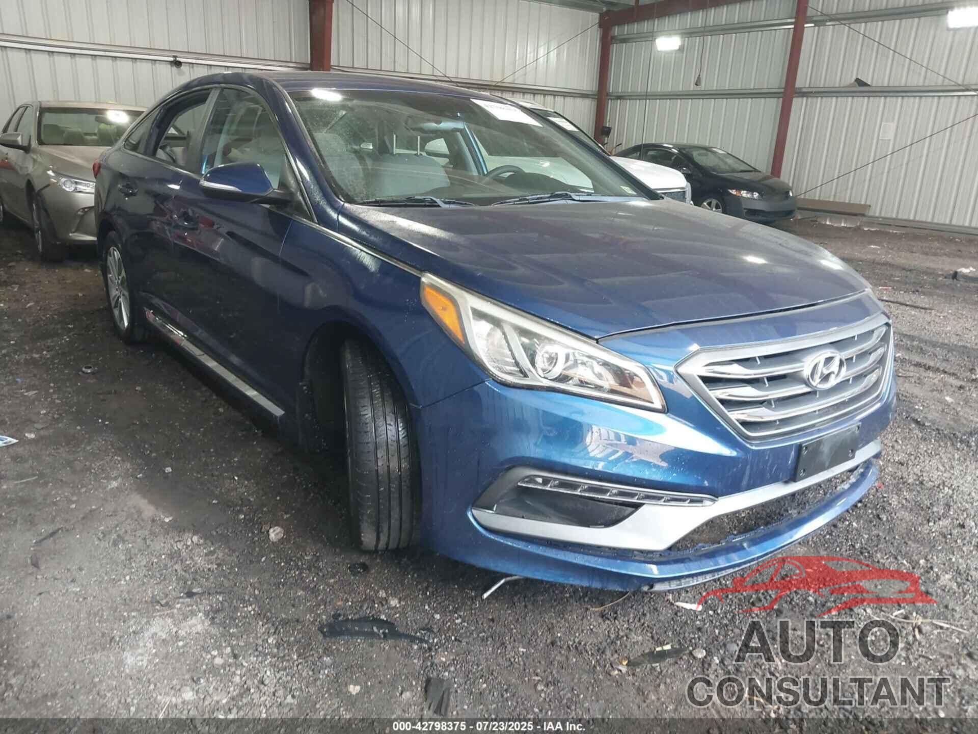 HYUNDAI SONATA 2017 - 5NPE34AF1HH589551