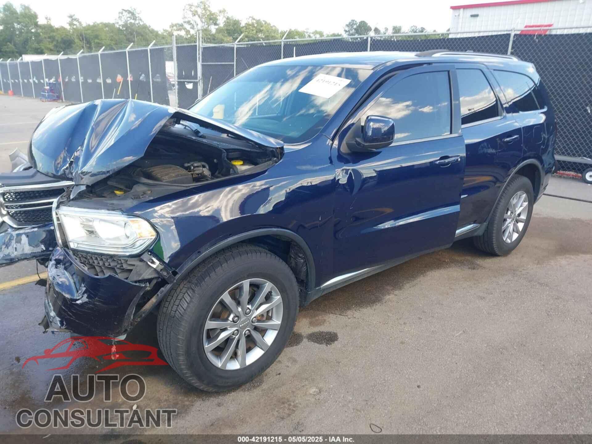 DODGE DURANGO 2016 - 1C4RDJAG3GC315980