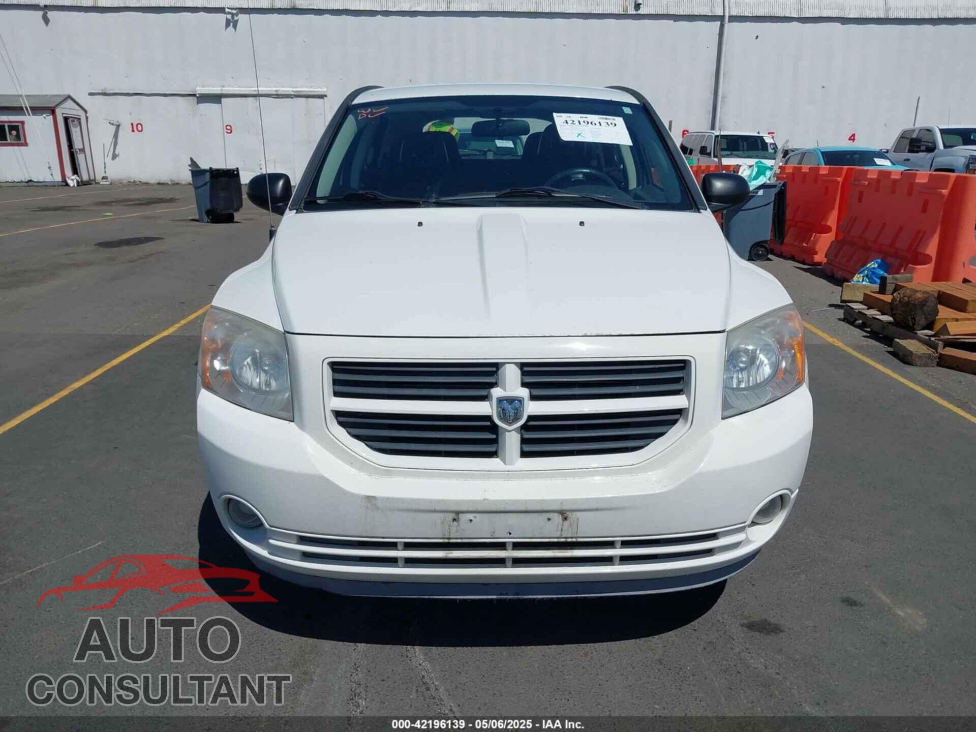 DODGE CALIBER 2009 - 1B3HB48A99D189899