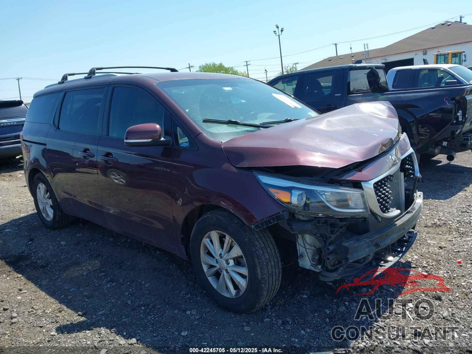 KIA SEDONA 2018 - KNDMB5C18J6378627
