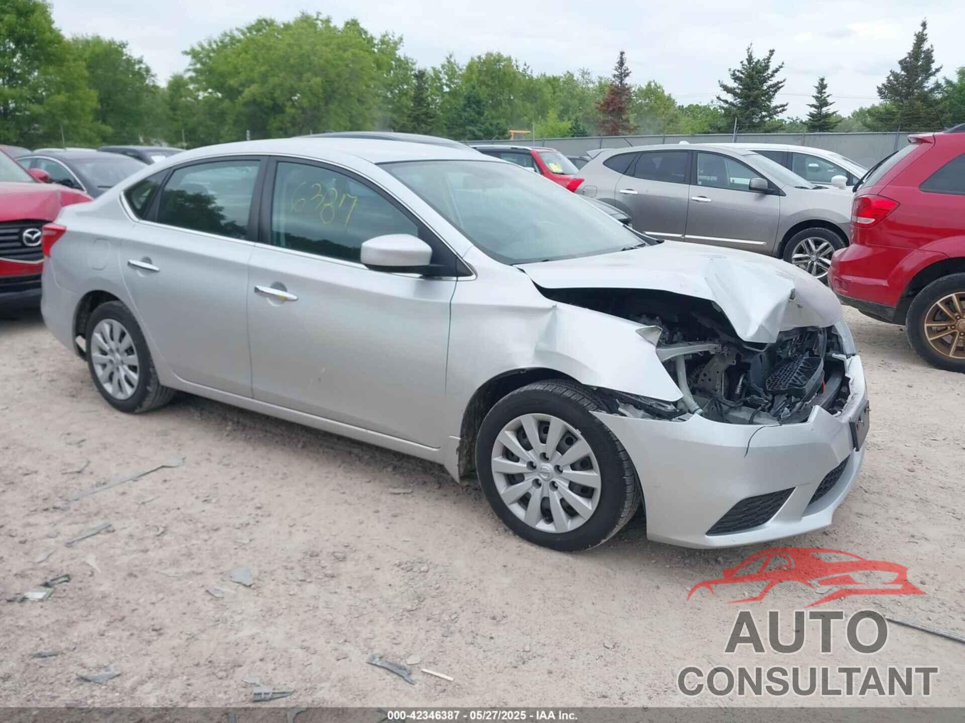 NISSAN SENTRA 2017 - 3N1AB7AP6HY360879
